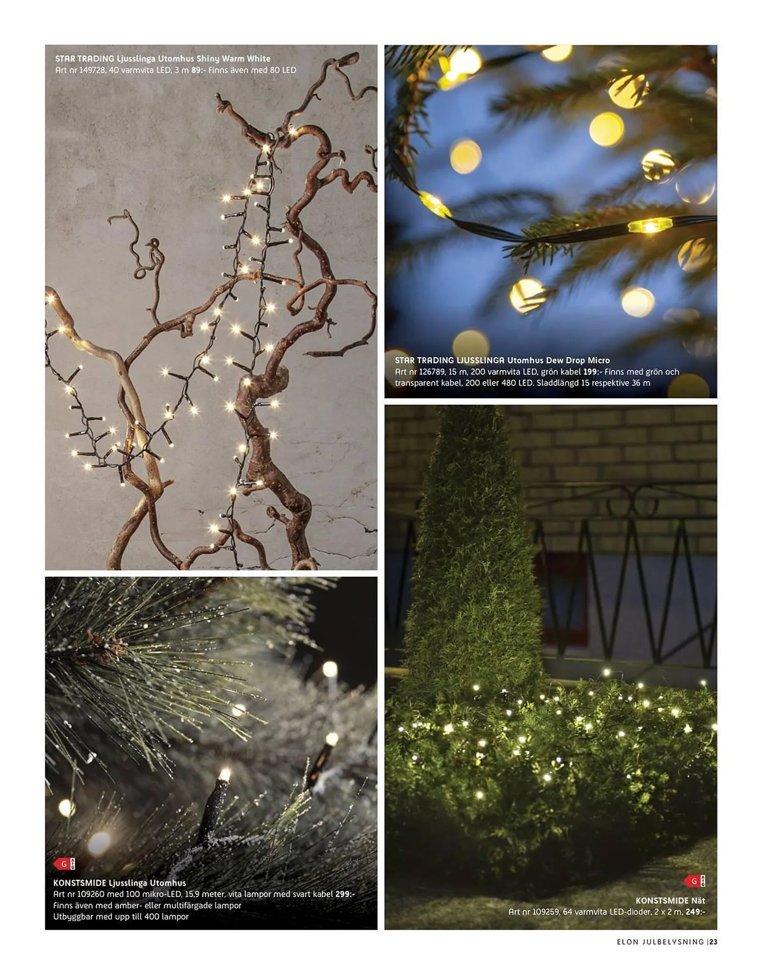 Elon reklamblad från 5 november till 7 december 2025 - Reklamblad sidor 23