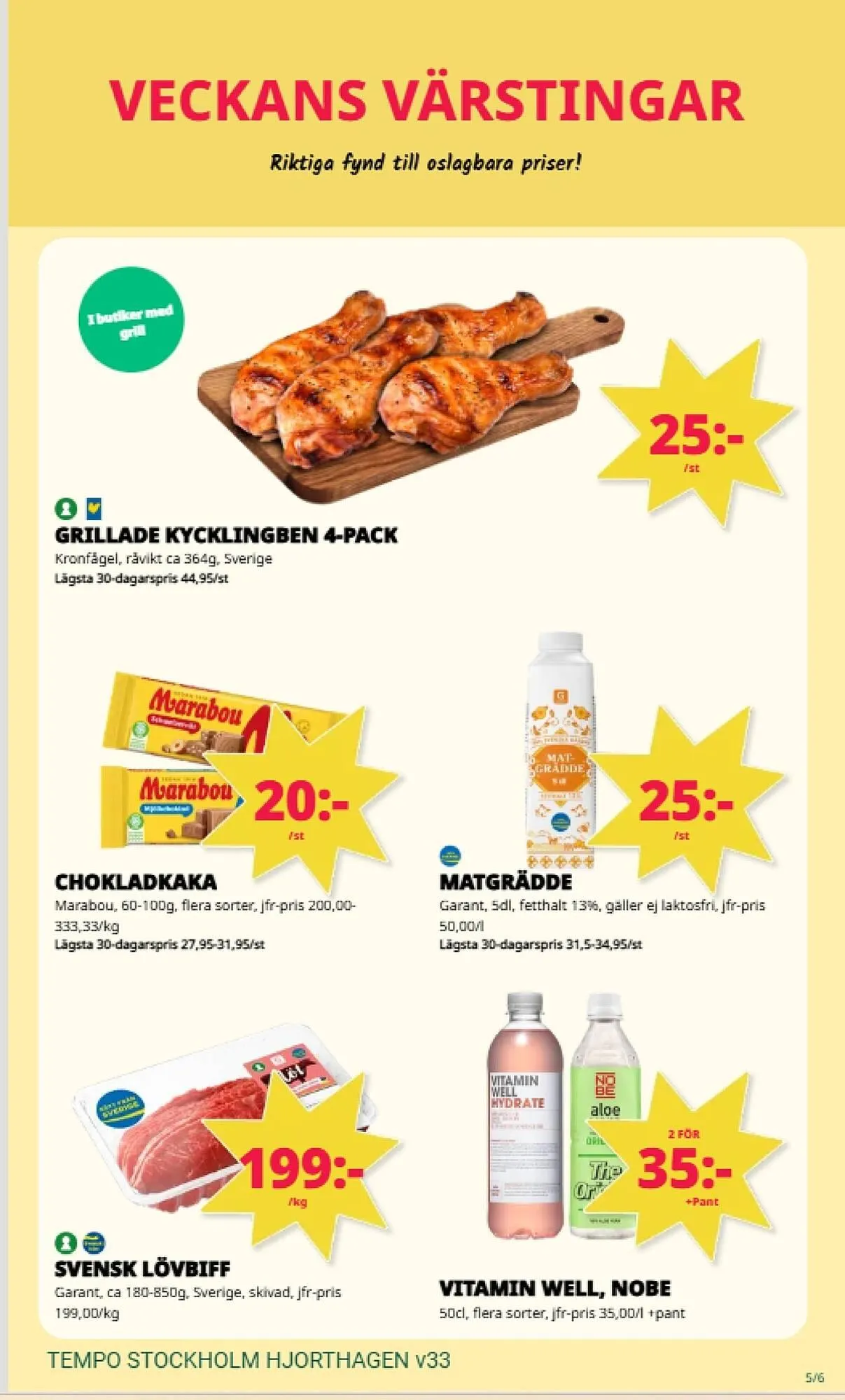 Tempo reklamblad från 11 augusti till 17 augusti 2025 - Reklamblad sidor 5