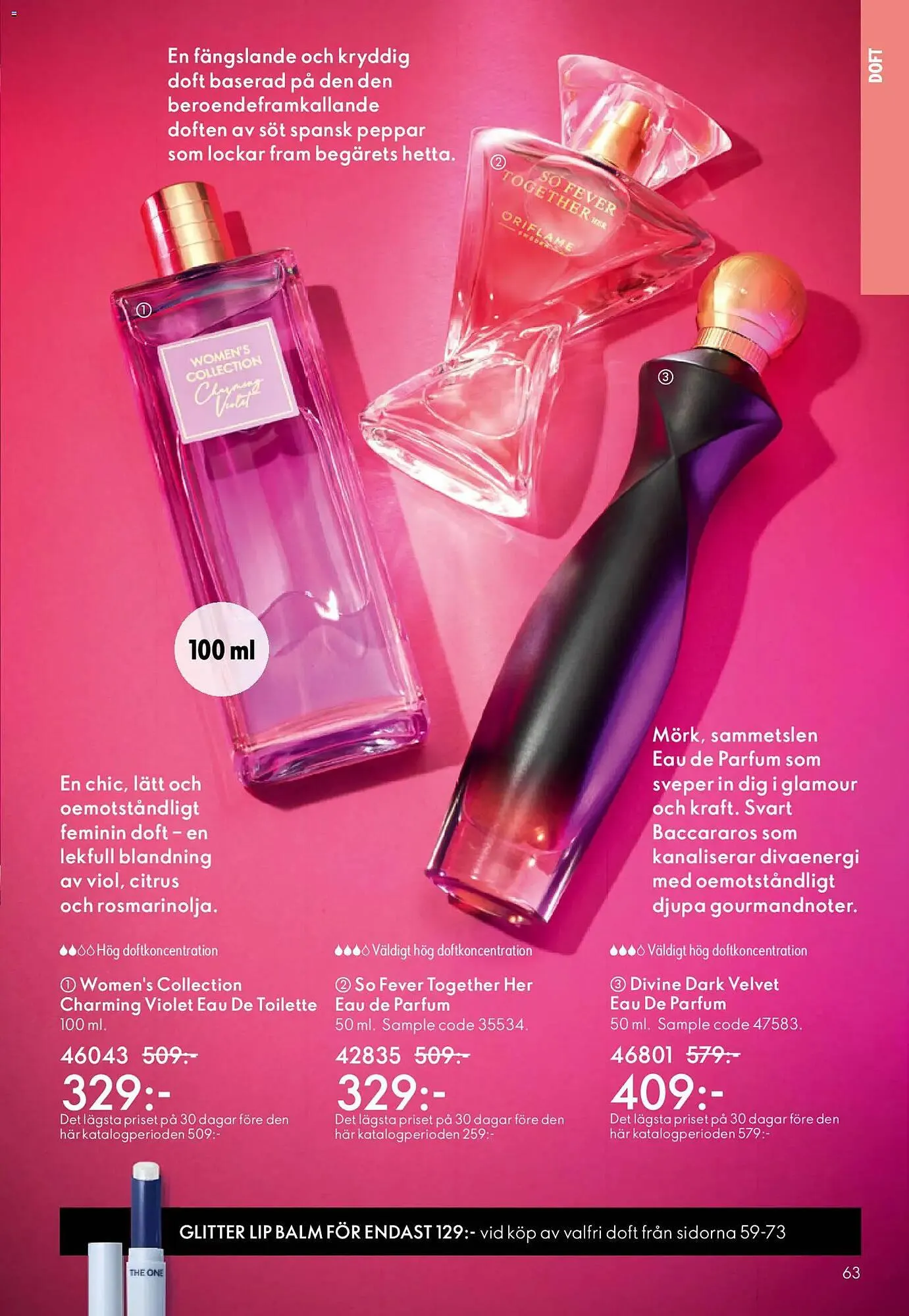 Oriflame reklamblad från 22 april till 12 maj 2026 - Reklamblad sidor 63