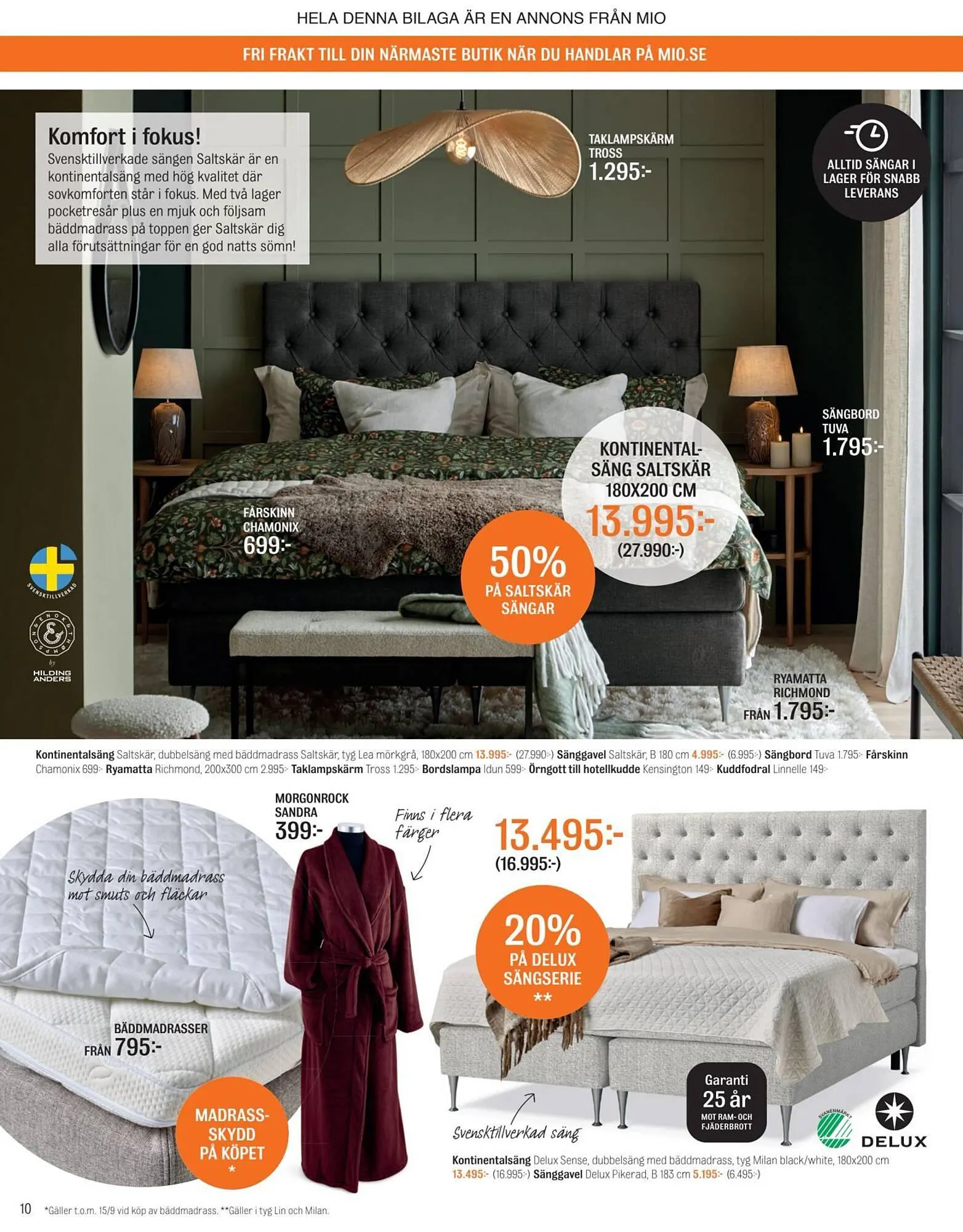 Mio reklamblad från 26 augusti till 15 september 2025 - Reklamblad sidor 10