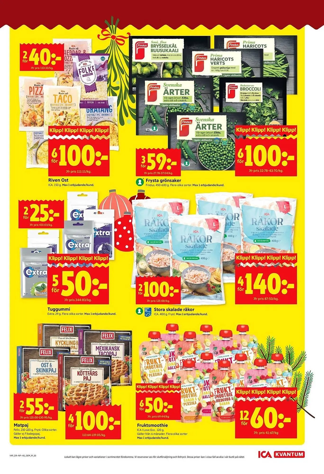 ICA Kvantum reklamblad från 1 december till 7 december 2025 - Reklamblad sidor 3