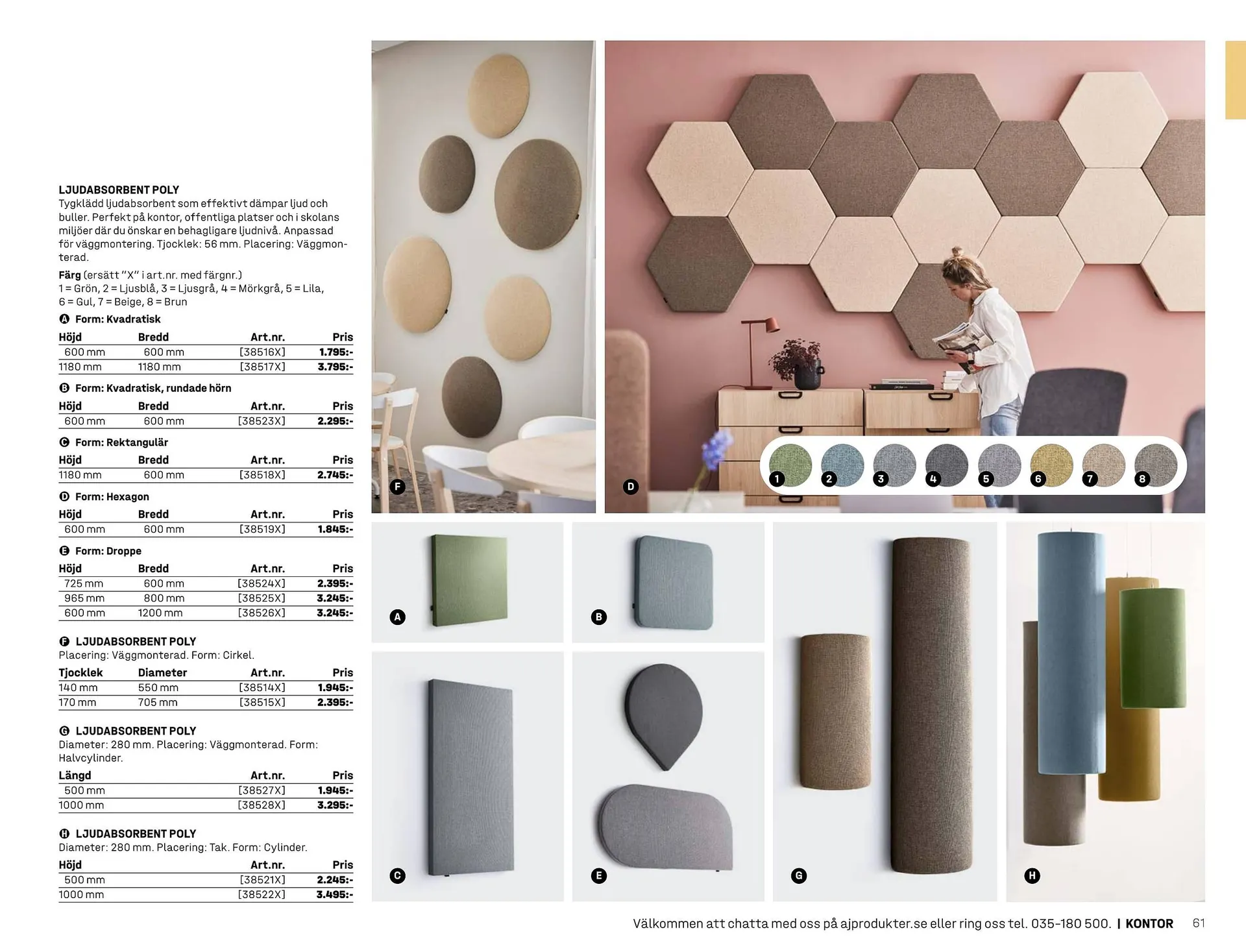 AJ Produkter reklamblad från 1 januari till 31 december 2025 - Reklamblad sidor 61