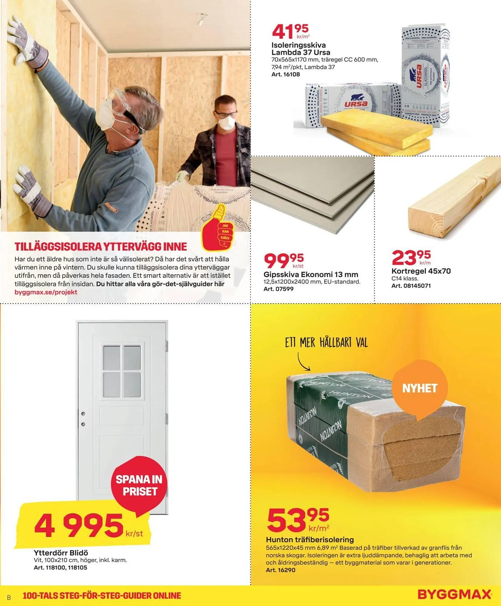 Byggmax reklamblad från 17 oktober till 3 november 2024 - Reklamblad sidor 5