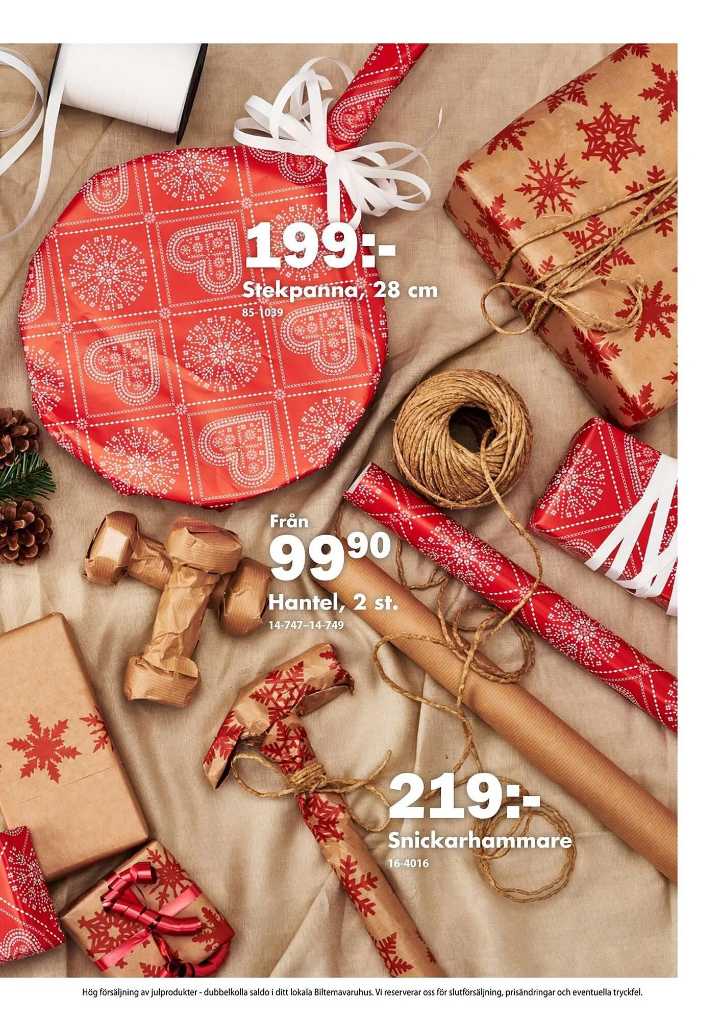 Biltema reklamblad från 26 oktober till 23 december 2023 - Reklamblad sidor 23