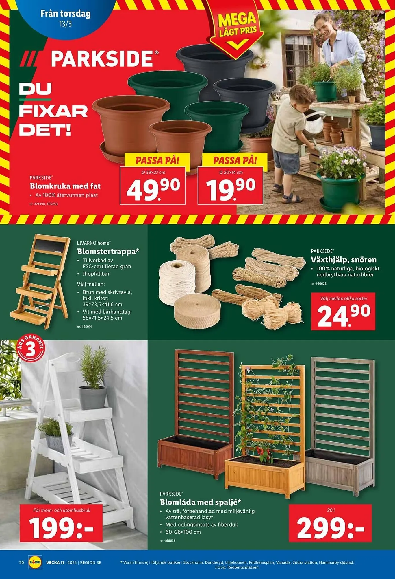 Lidl reklamblad från 10 mars till 16 mars 2025 - Reklamblad sidor 21