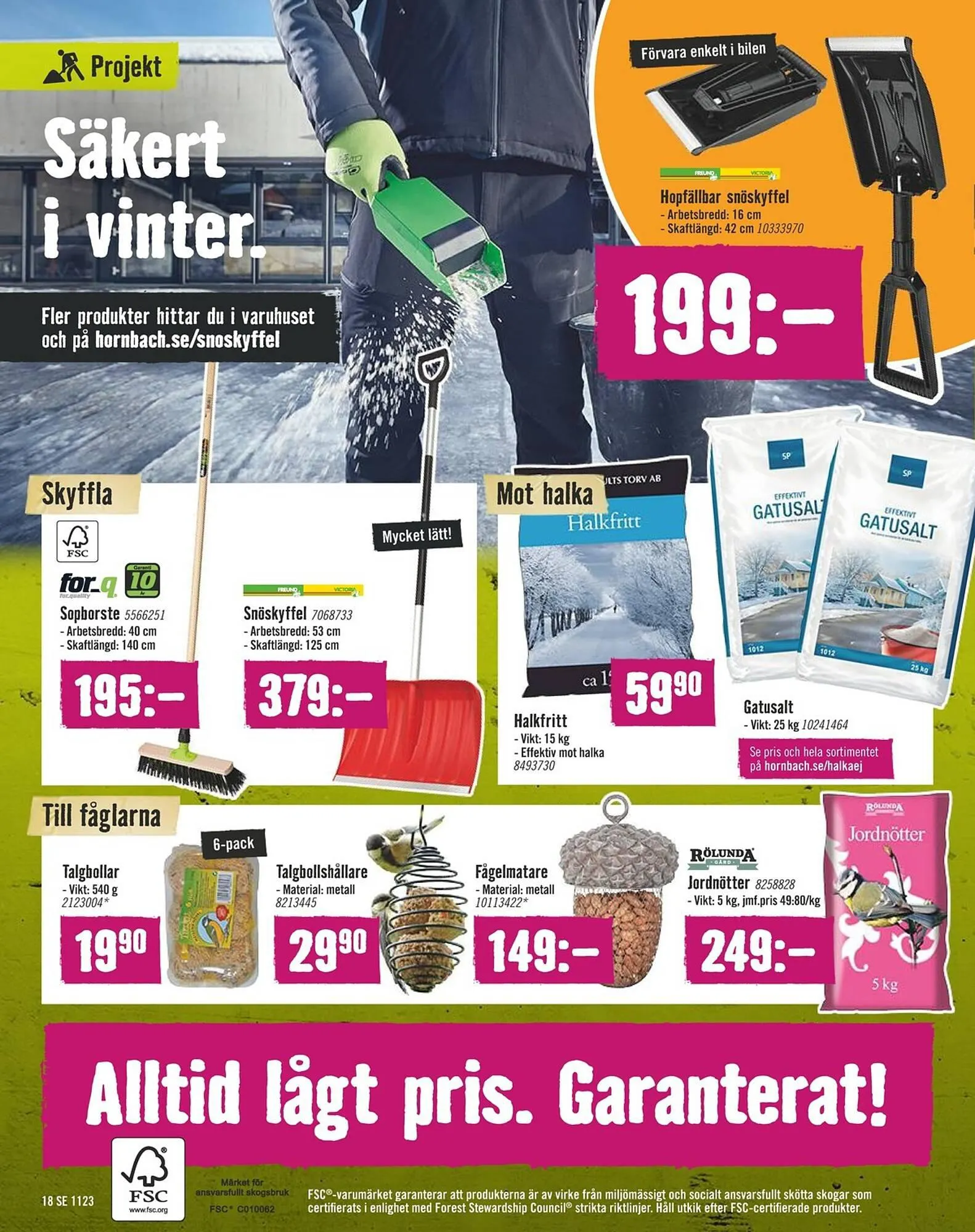 Hornbach reklamblad från 27 oktober till 22 november 2023 - Reklamblad sidor 18
