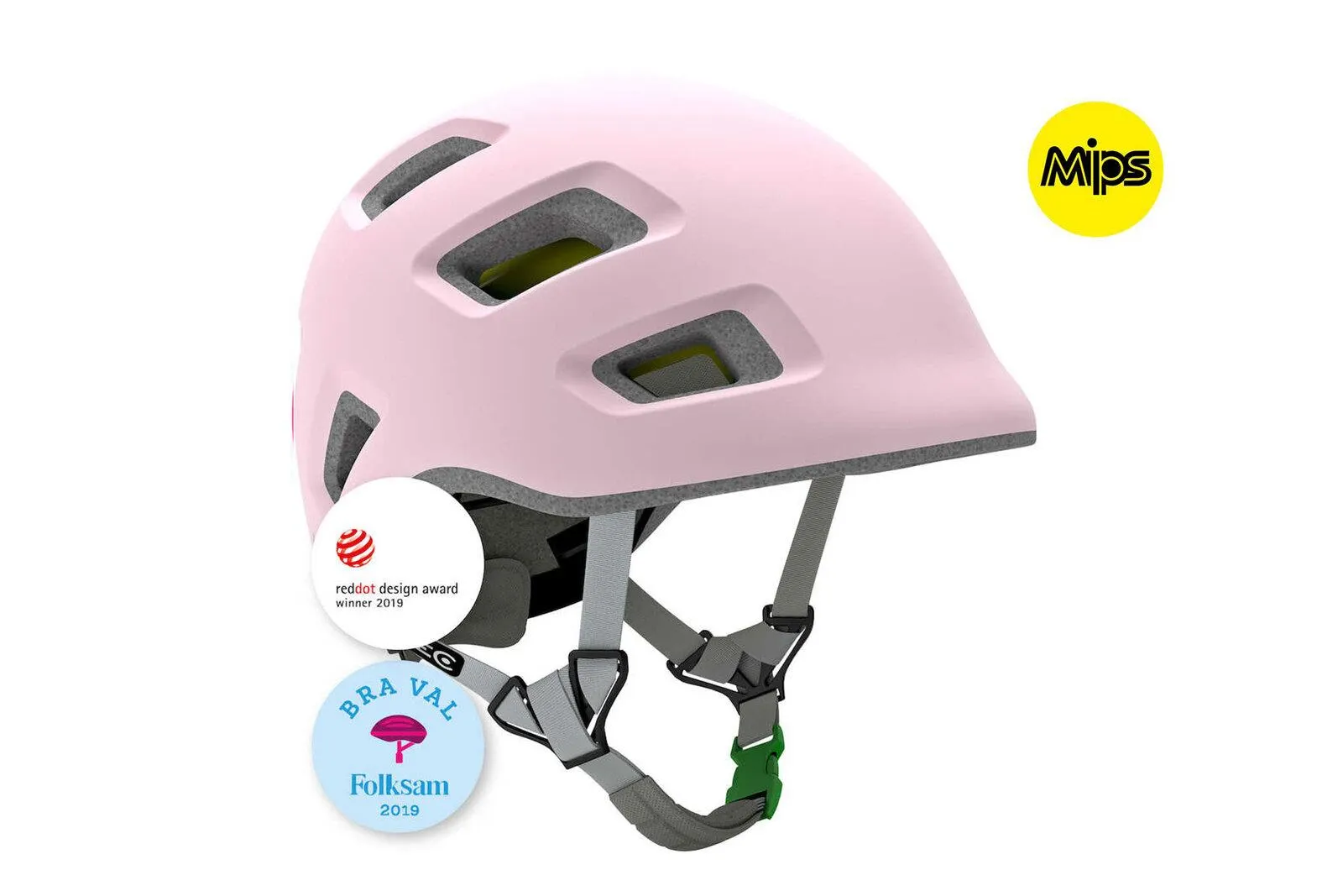 TEC Lelle MIPS barn / Ljusrosa 46-54 cm