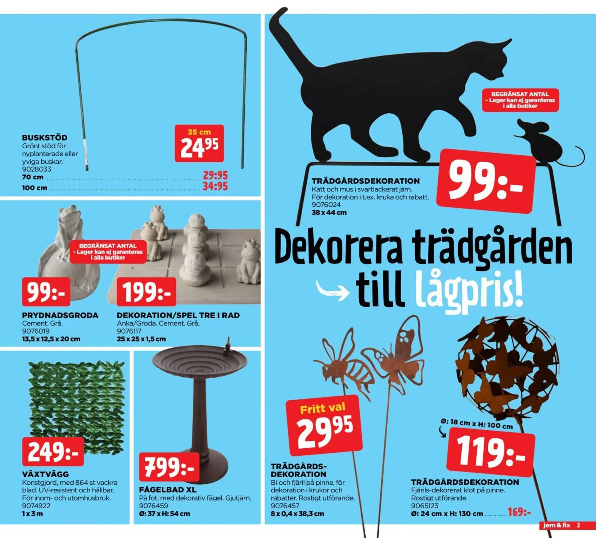 Jem&Fix reklamblad från 28 juli till 3 augusti 2025 - Reklamblad sidor 3