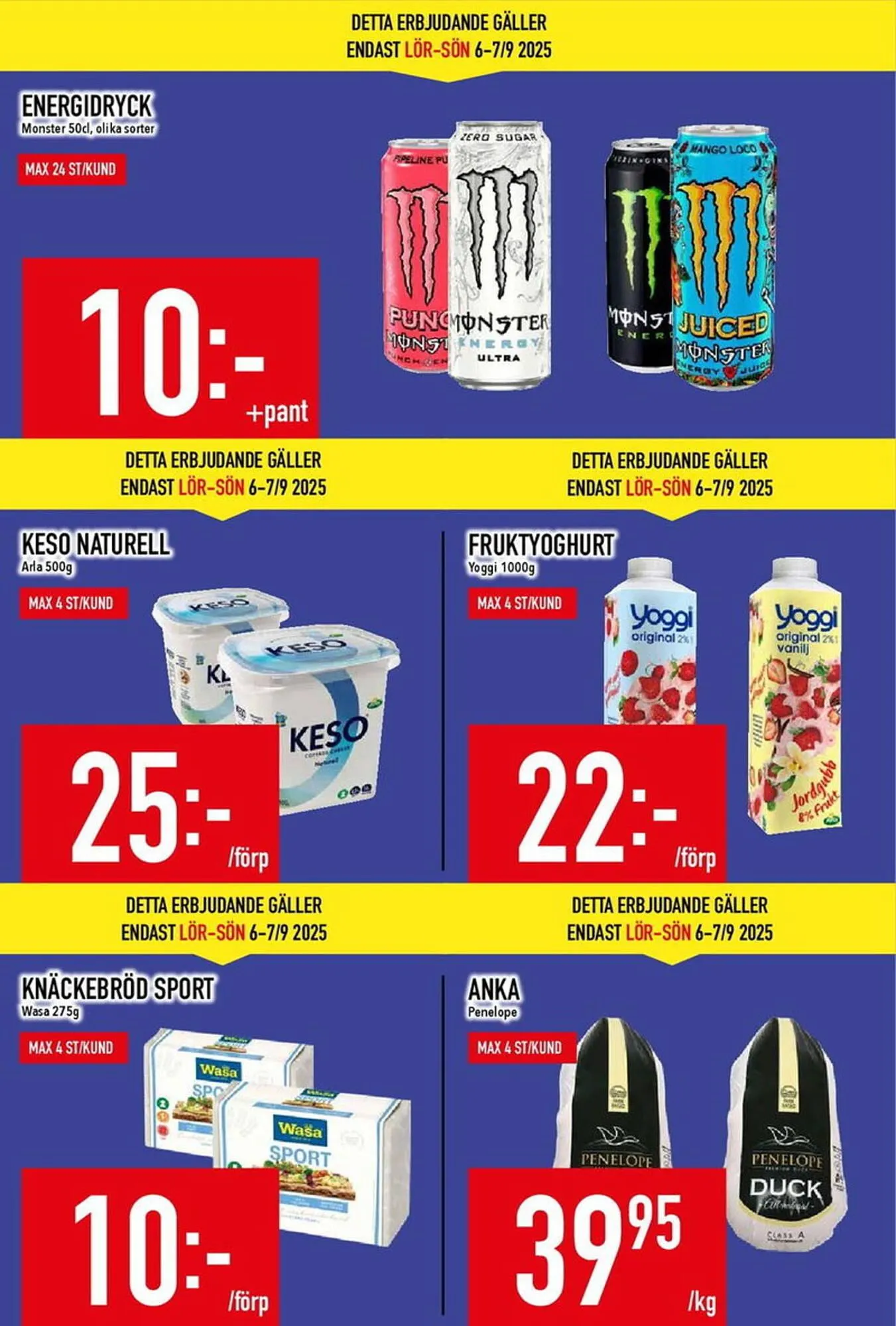 Matdax reklamblad från 1 september till 7 september 2025 - Reklamblad sidor 6