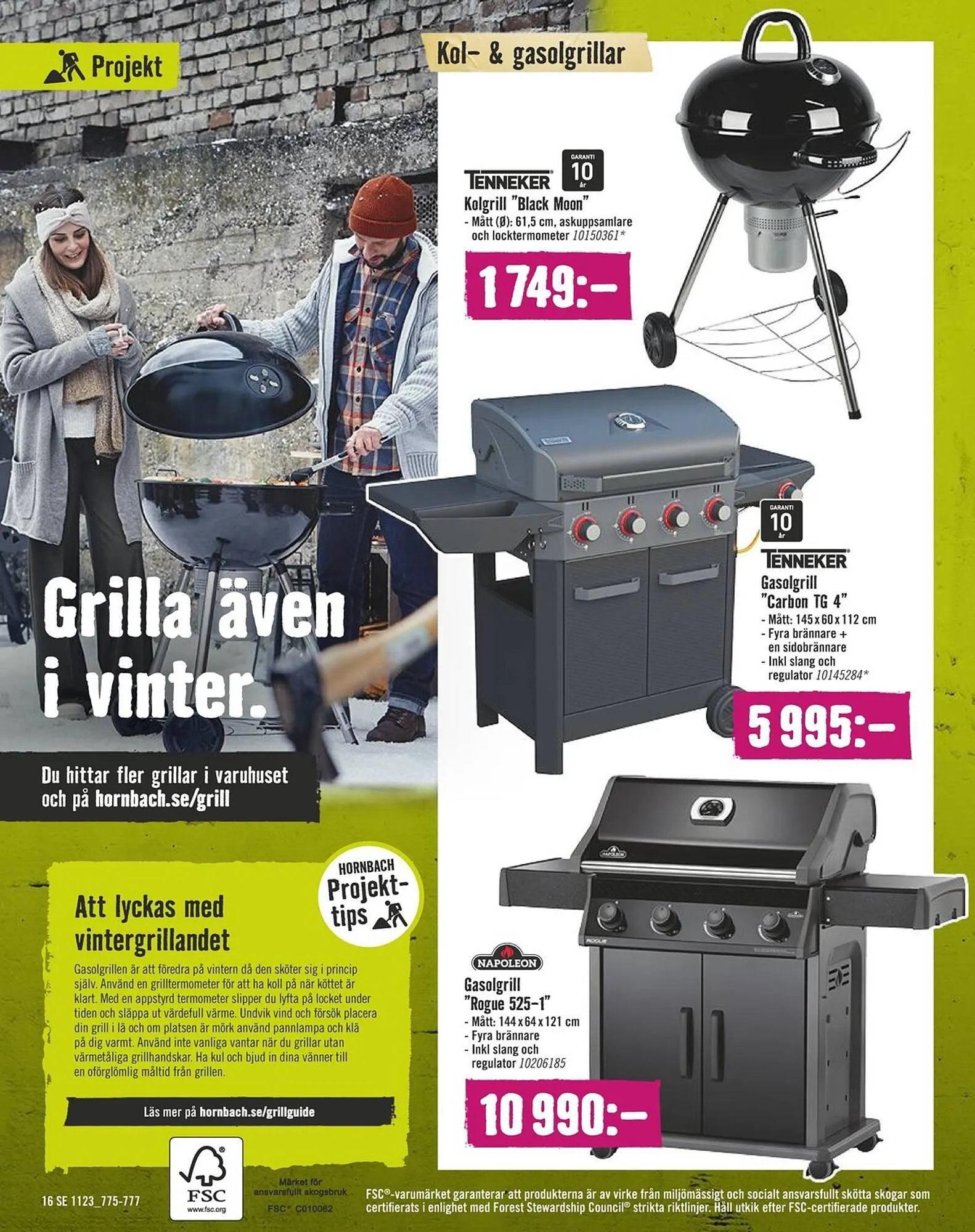 Hornbach reklamblad från 27 oktober till 22 november 2023 - Reklamblad sidor 16