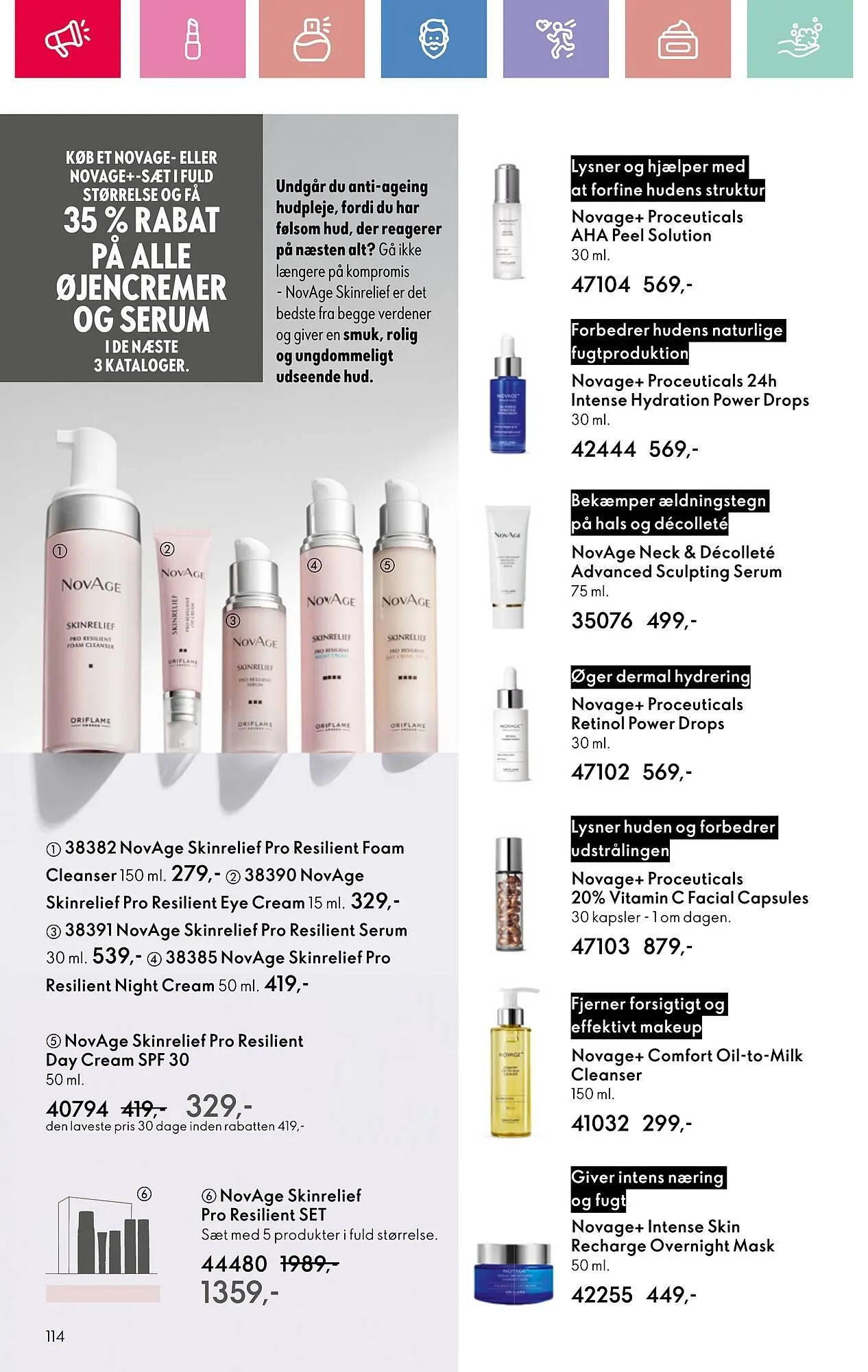 Oriflame reklamblad från 30 mars till 19 april 2025 - Reklamblad sidor 114