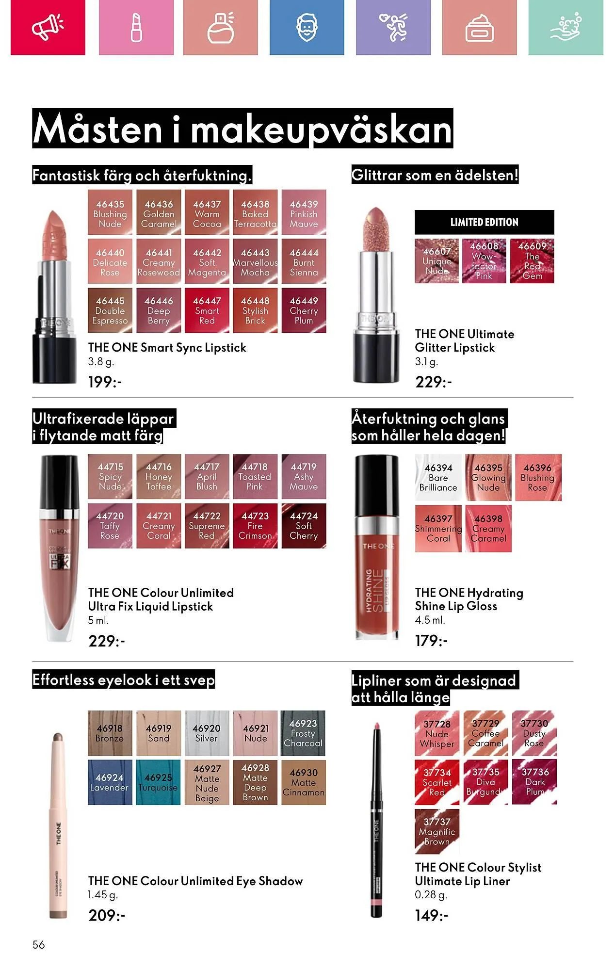 Oriflame reklamblad från 20 april till 9 maj 2025 - Reklamblad sidor 56