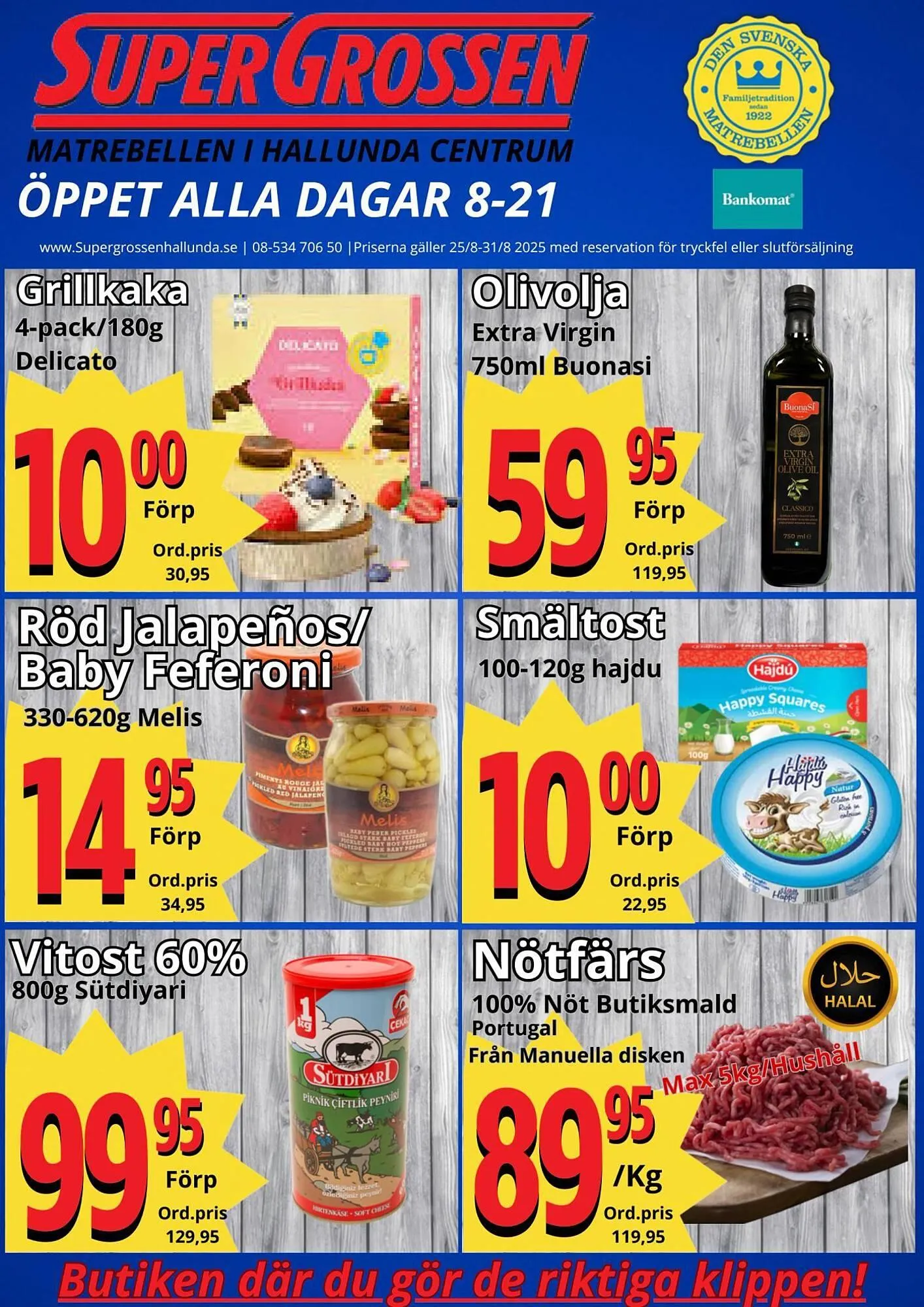Supergrossen reklamblad - 1