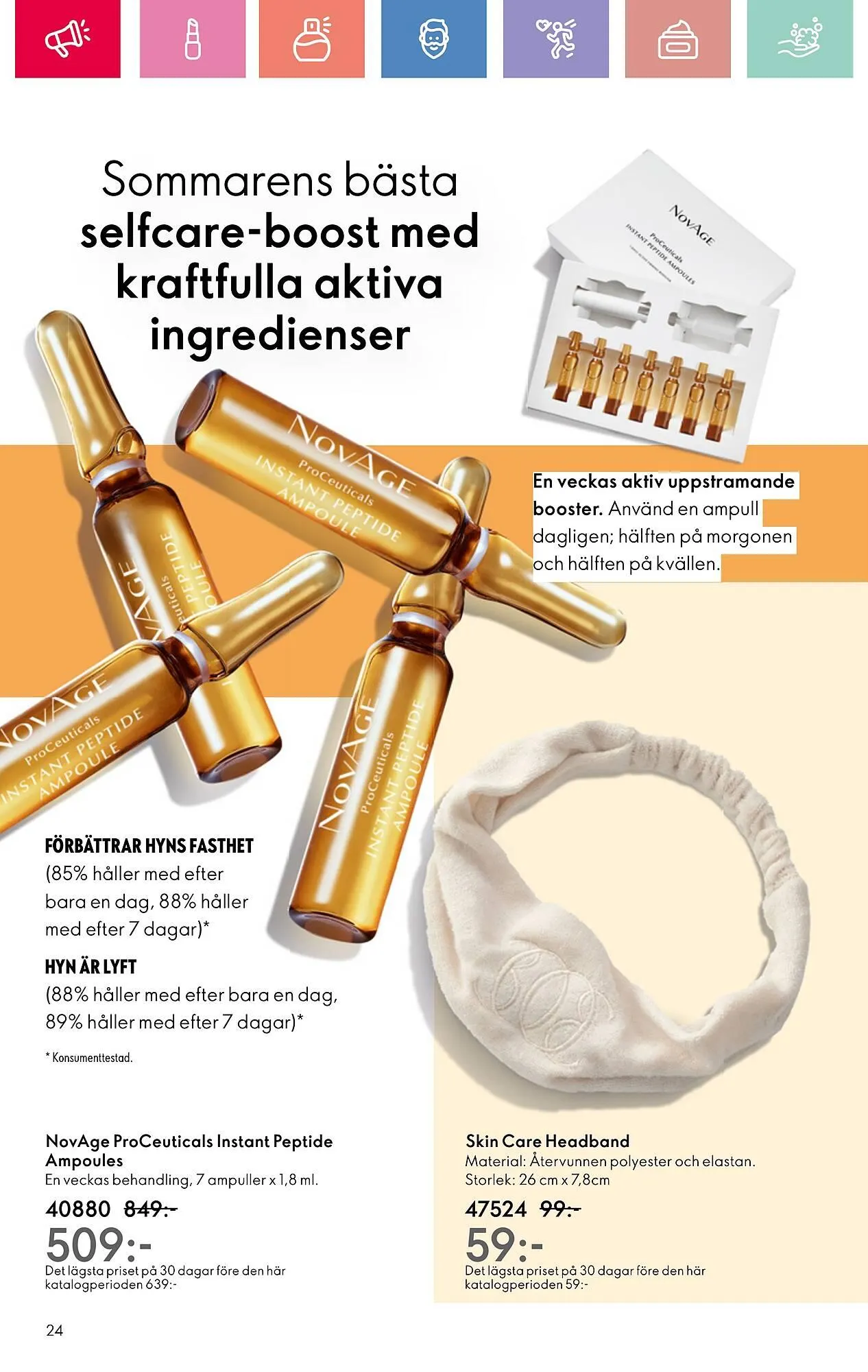 Oriflame reklamblad från 13 juli till 2 augusti 2025 - Reklamblad sidor 24