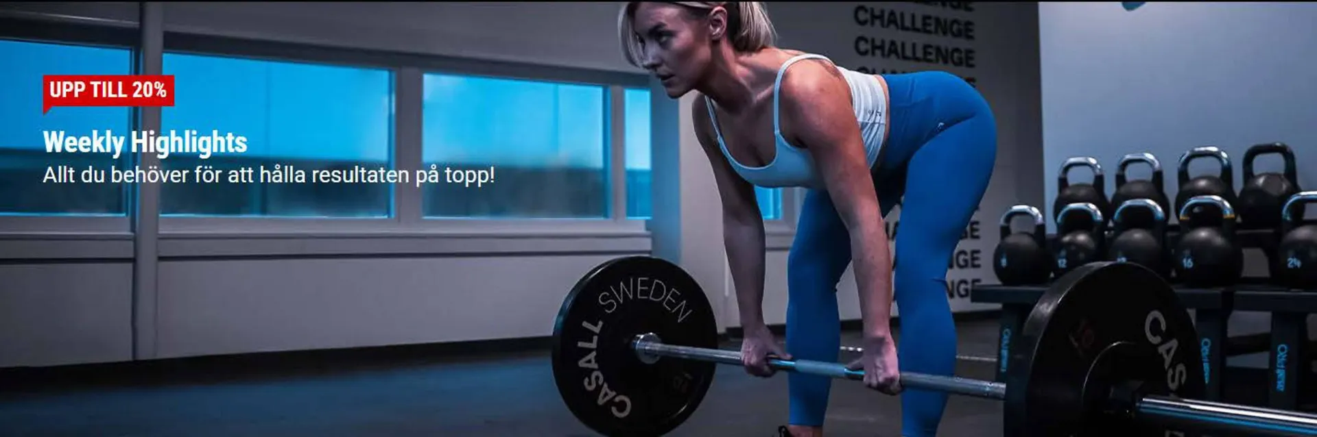 Gymgrossisten reklamblad från 2 mars till 8 mars 2026 - Reklamblad sidor 1