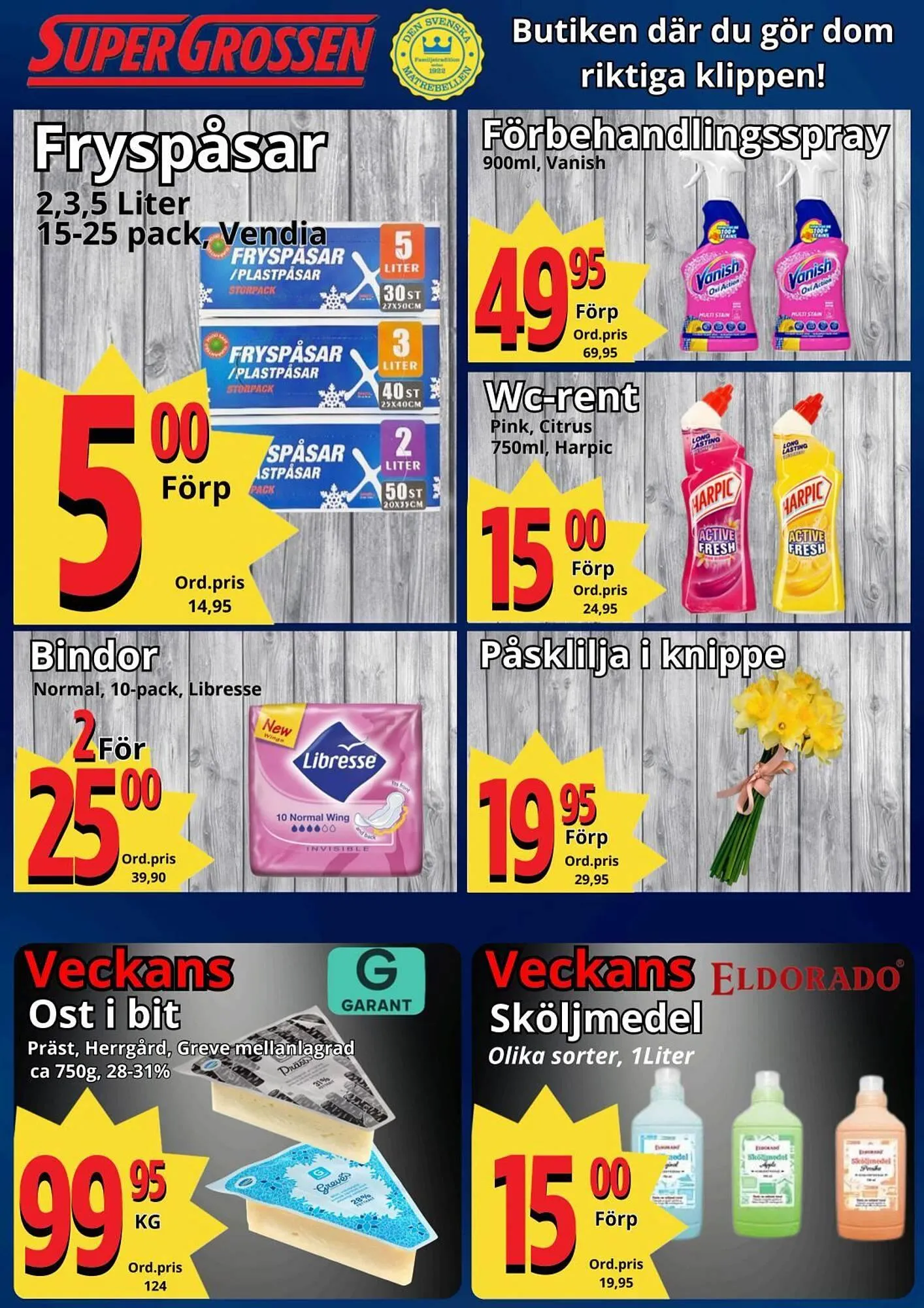 Supergrossen reklamblad från 13 april till 21 april 2025 - Reklamblad sidor 10