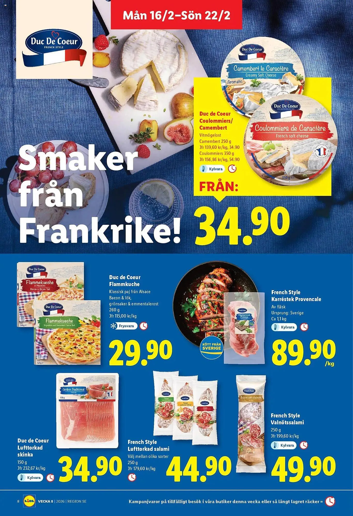 Lidl reklamblad från 16 februari till 22 februari 2026 - Reklamblad sidor 8