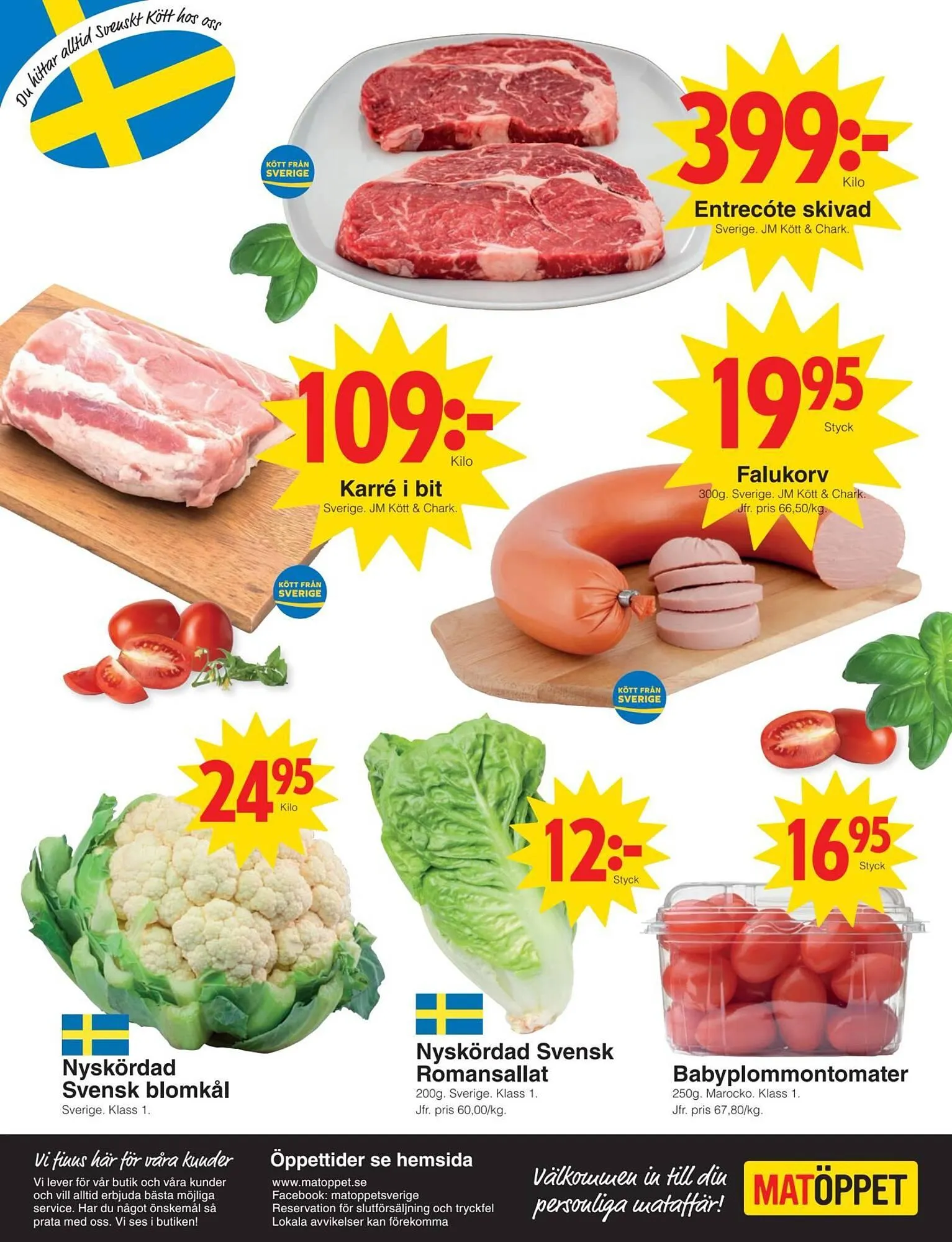 Matöppet reklamblad från 25 augusti till 31 augusti 2025 - Reklamblad sidor 4