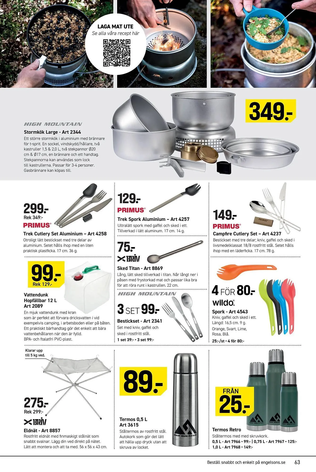 Engelsons katalog från 11 maj till 17 maj 2026 - Reklamblad sidor 63