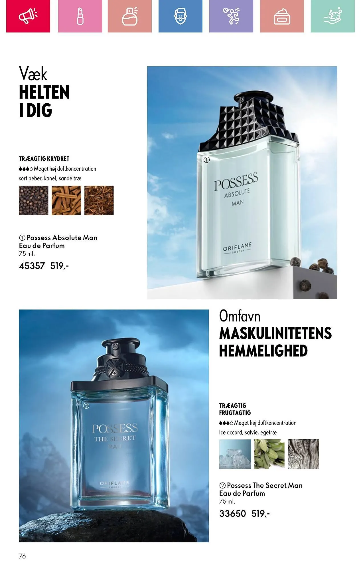 Oriflame reklamblad från 30 mars till 19 april 2025 - Reklamblad sidor 76