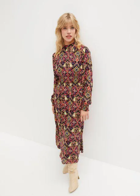 Abito lungo in fantasia