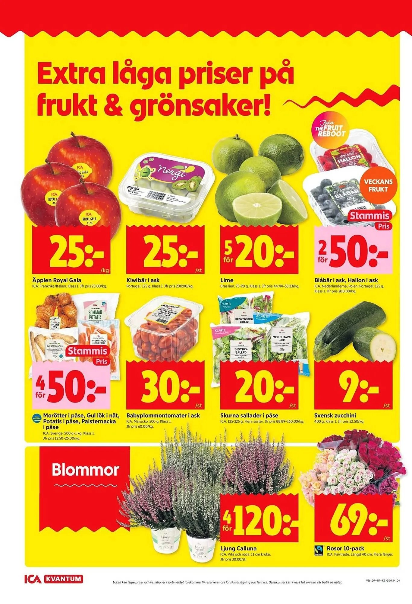 ICA Kvantum reklamblad från 1 september till 7 september 2025 - Reklamblad sidor 4
