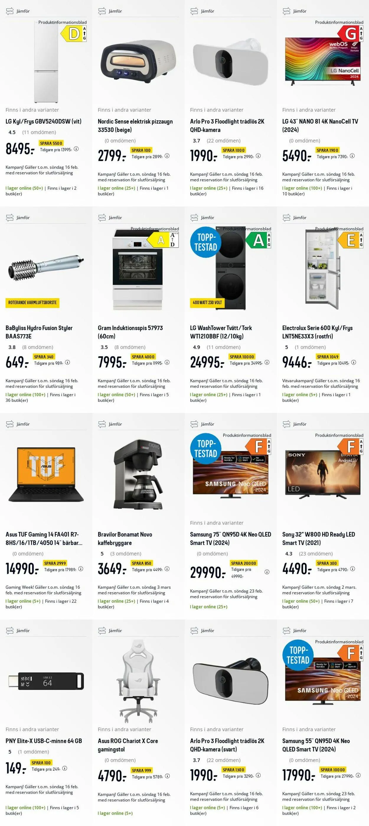 Elgiganten från 10 februari till 16 februari 2025 - Reklamblad sidor 36