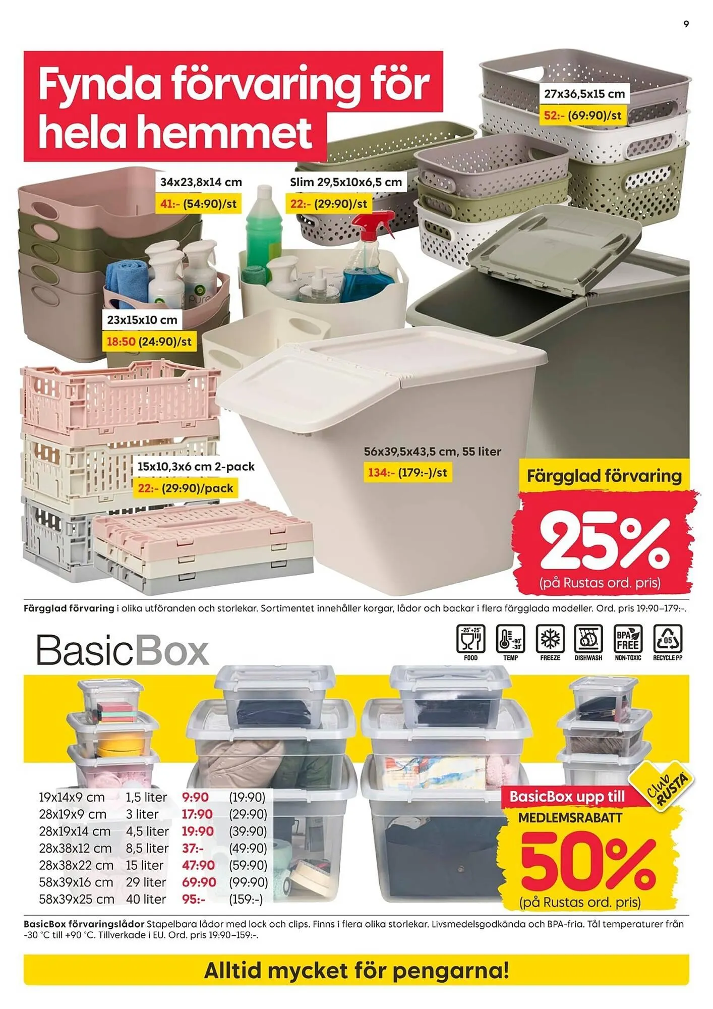 Rusta reklamblad från 5 januari till 11 januari 2026 - Reklamblad sidor 9