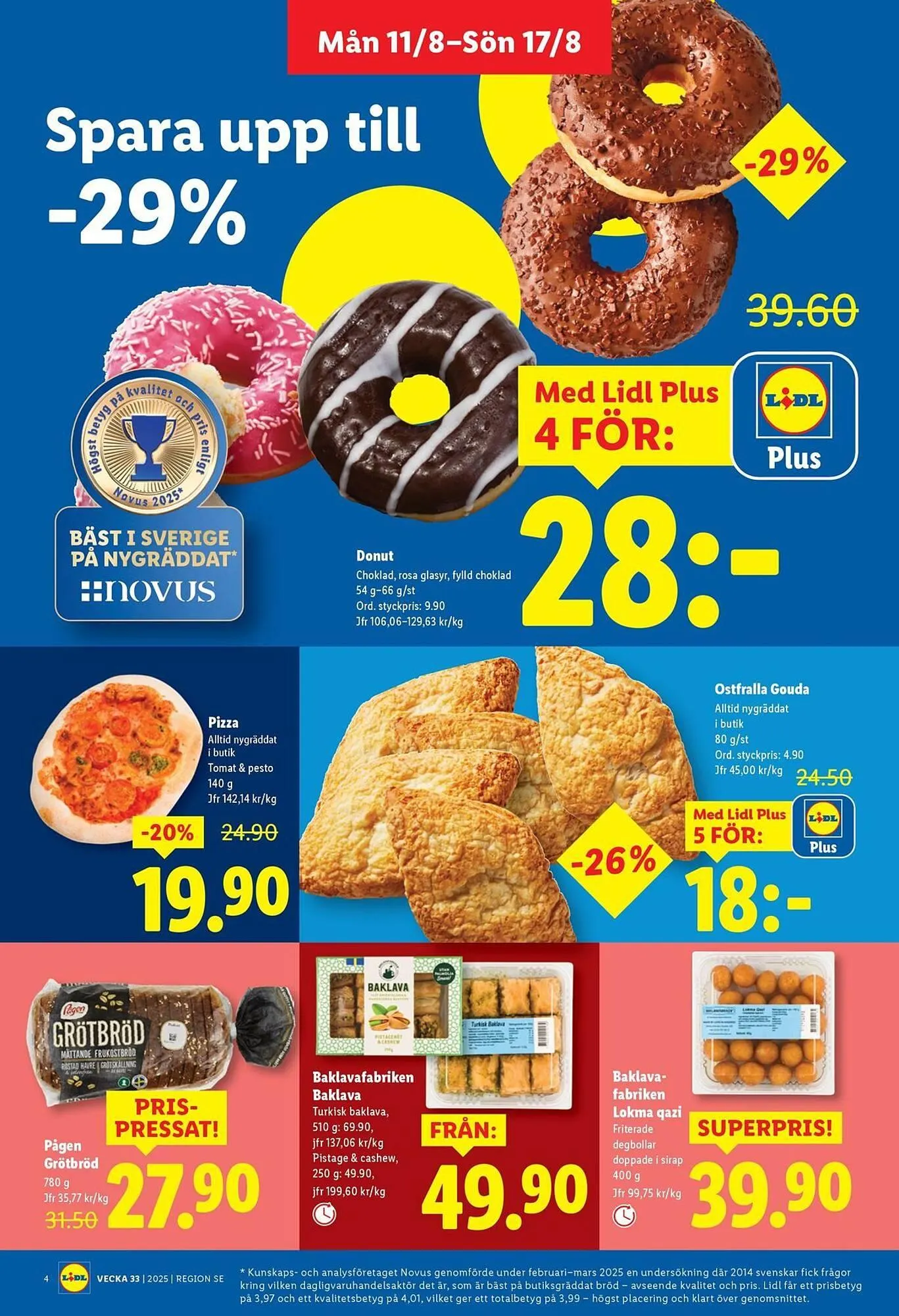 Lidl reklamblad från 11 augusti till 17 augusti 2025 - Reklamblad sidor 4