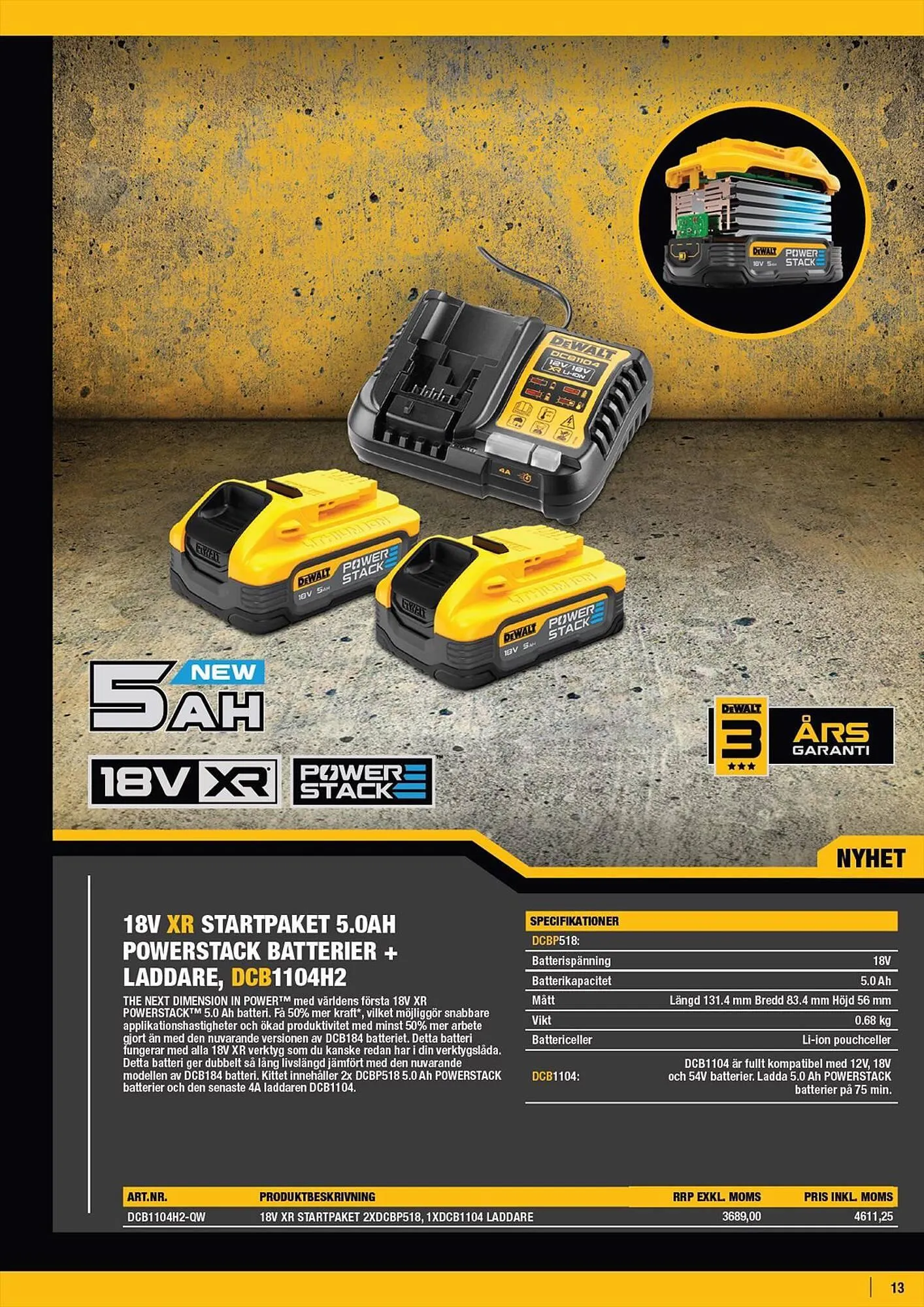 Dewalt reklamblad från 5 maj till 31 december 2023 - Reklamblad sidor 13