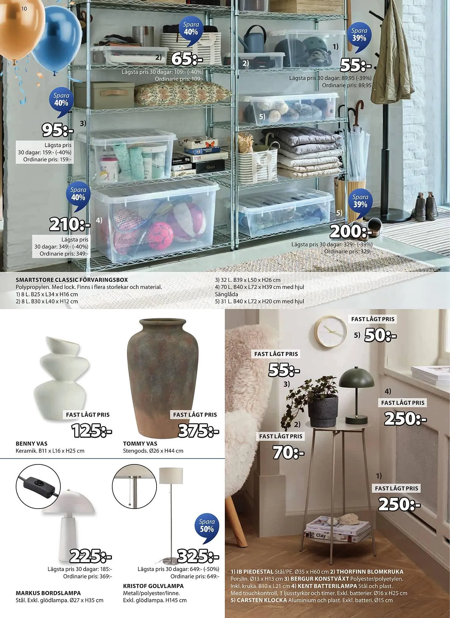 JYSK reklamblad från 31 mars till 13 april 2025 - Reklamblad sidor 10