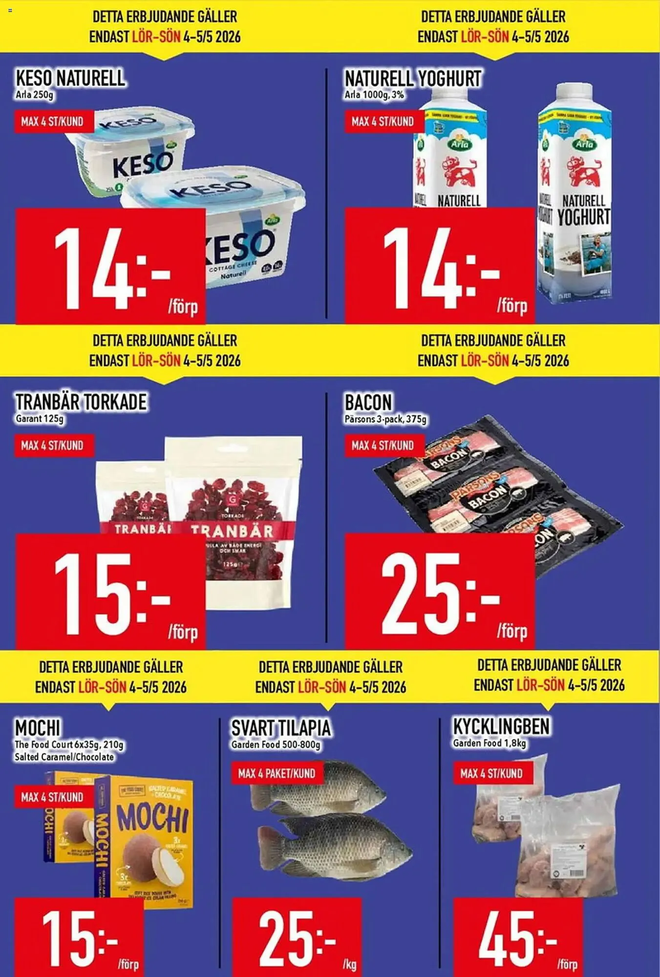 Matdax reklamblad från 7 april till 12 april 2026 - Reklamblad sidor 6