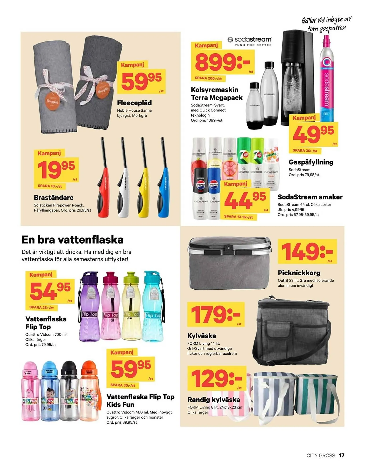 City Gross reklamblad från 19 maj till 15 juni 2025 - Reklamblad sidor 17