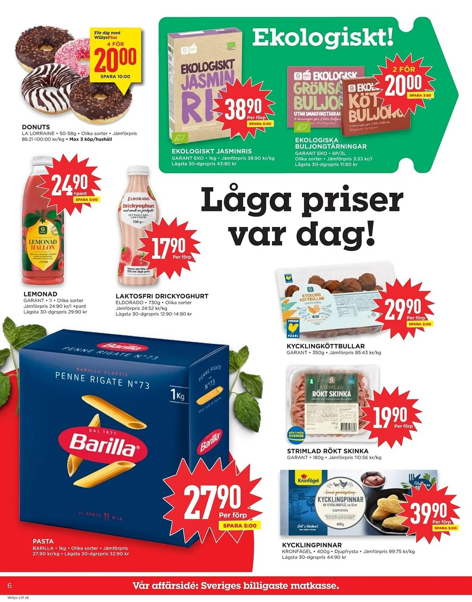 Willys reklamblad från 28 juli till 3 augusti 2025 - Reklamblad sidor 6
