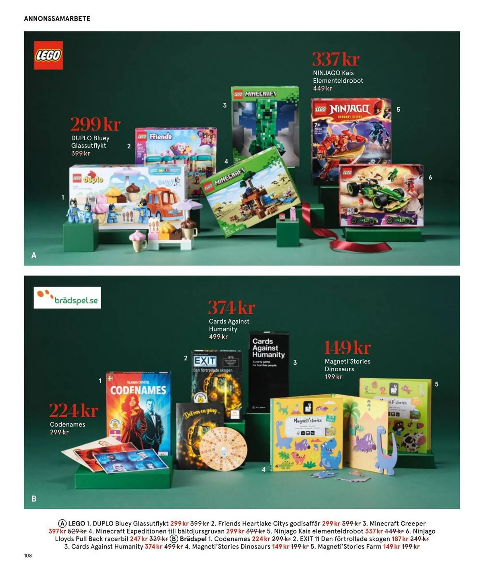 Åhléns reklamblad från 25 november till 11 december 2025 - Reklamblad sidor 108