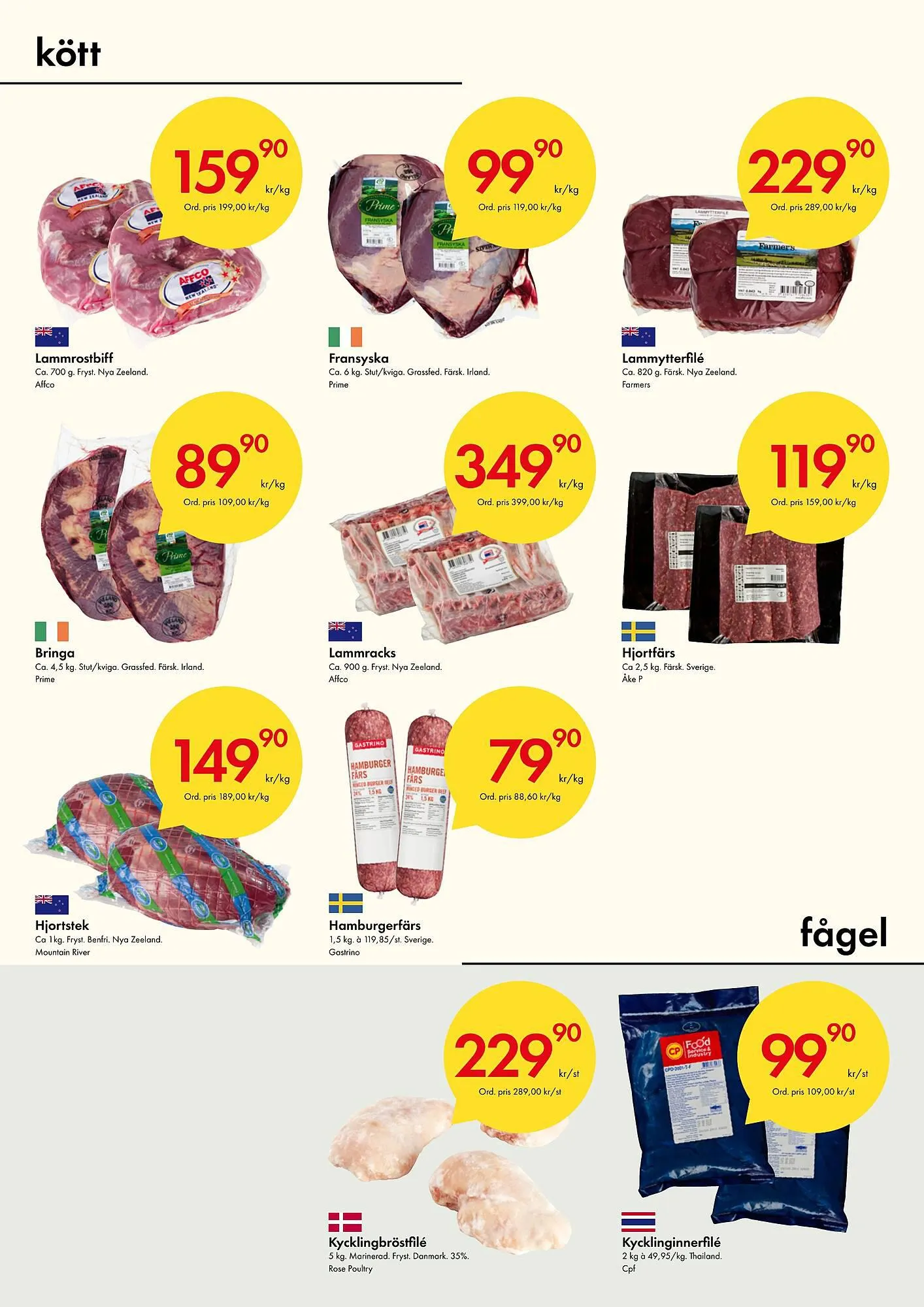 Snabbgross reklamblad från 9 oktober till 22 oktober 2023 - Reklamblad sidor 2