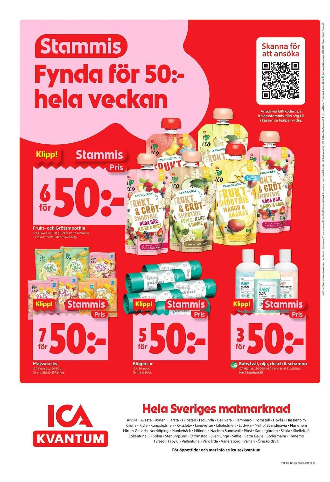 ICA Kvantum reklamblad från 19 januari till 25 januari 2026 - Reklamblad sidor 10
