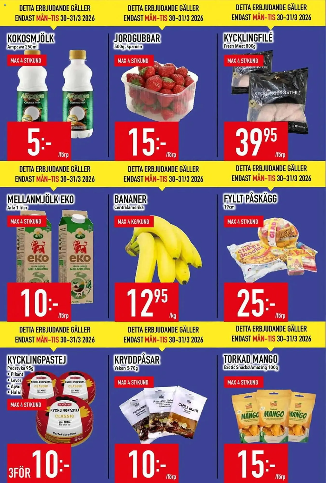 Matdax reklamblad från 7 april till 12 april 2026 - Reklamblad sidor 2