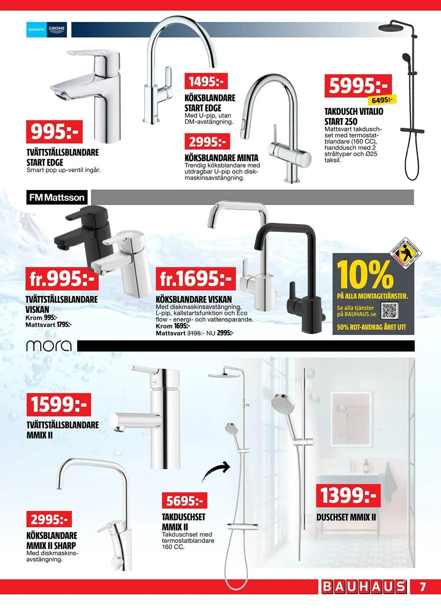 Bauhaus reklamblad från 29 september till 12 oktober 2025 - Reklamblad sidor 7