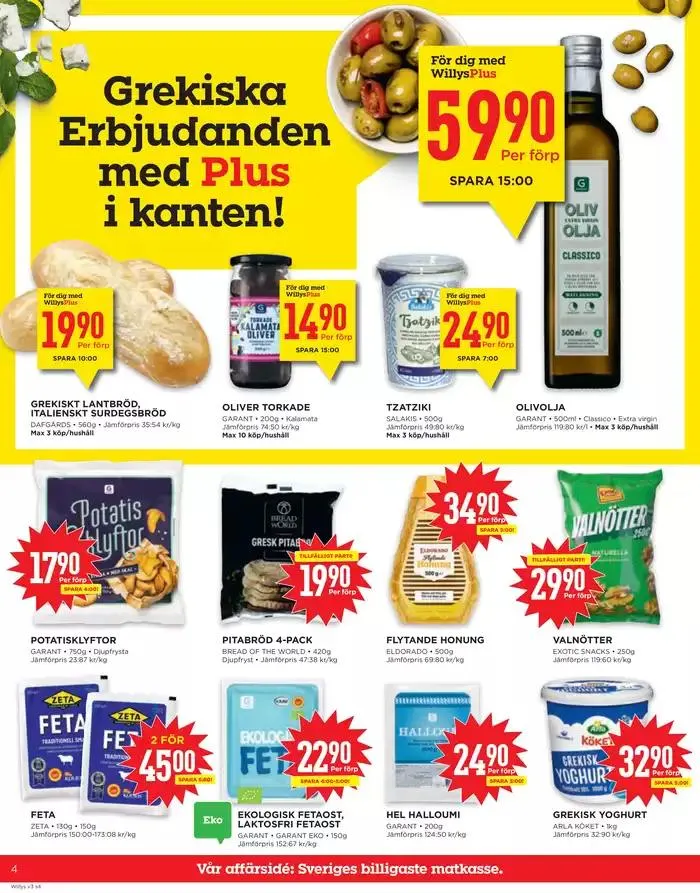 Exklusiva deals och fynd från 13 januari till 19 januari 2025 - Reklamblad sidor 4
