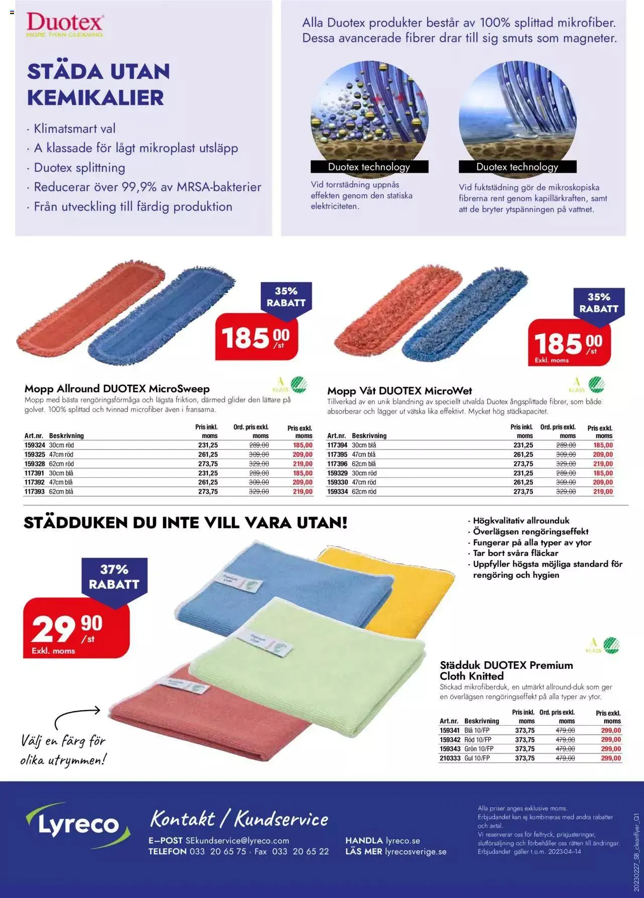 Cleanblad giltigt tom 14/4 från 17 april till 31 december 2023 - Reklamblad sidor 4