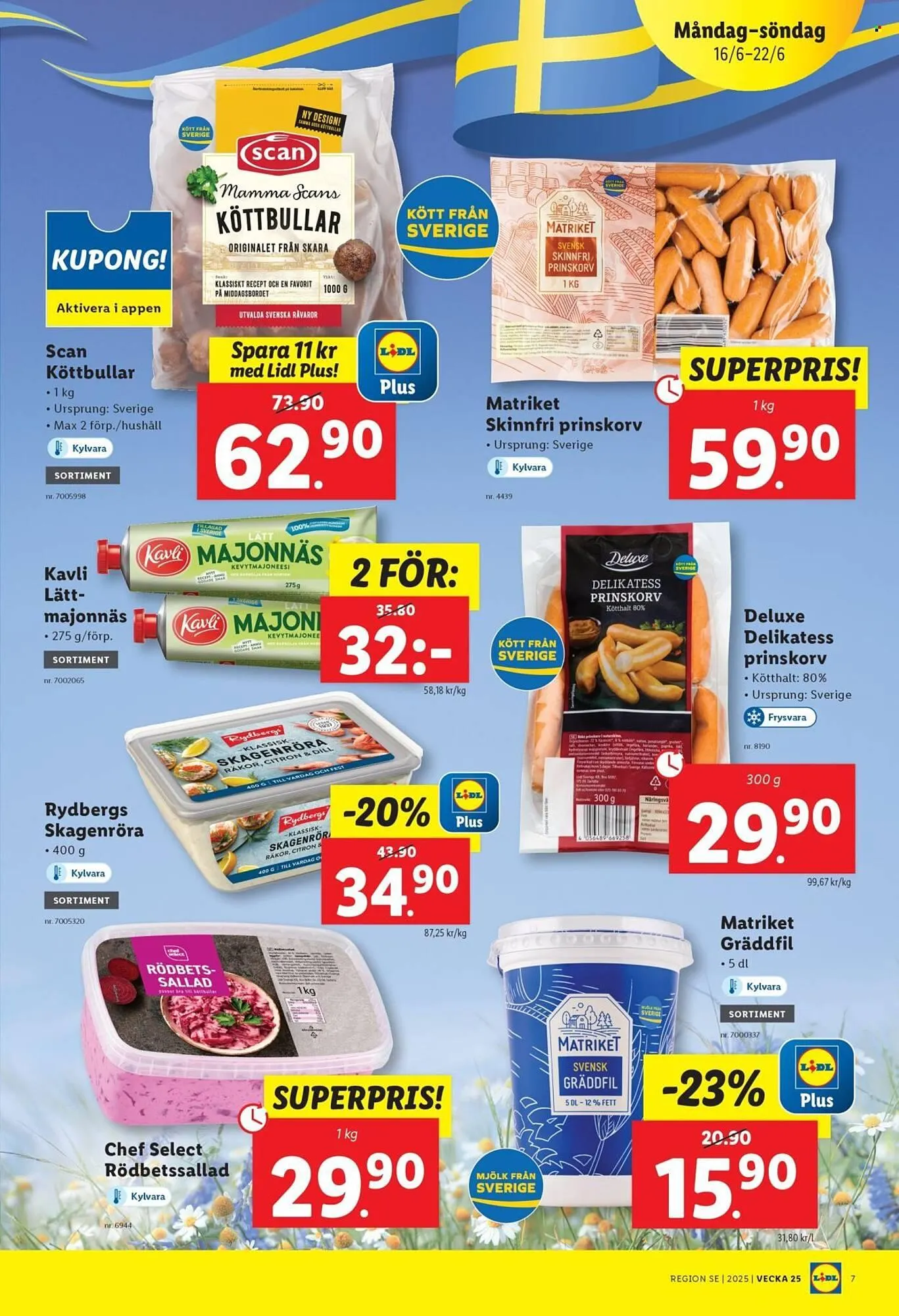 Lidl reklamblad från 16 juni till 22 juni 2025 - Reklamblad sidor 7