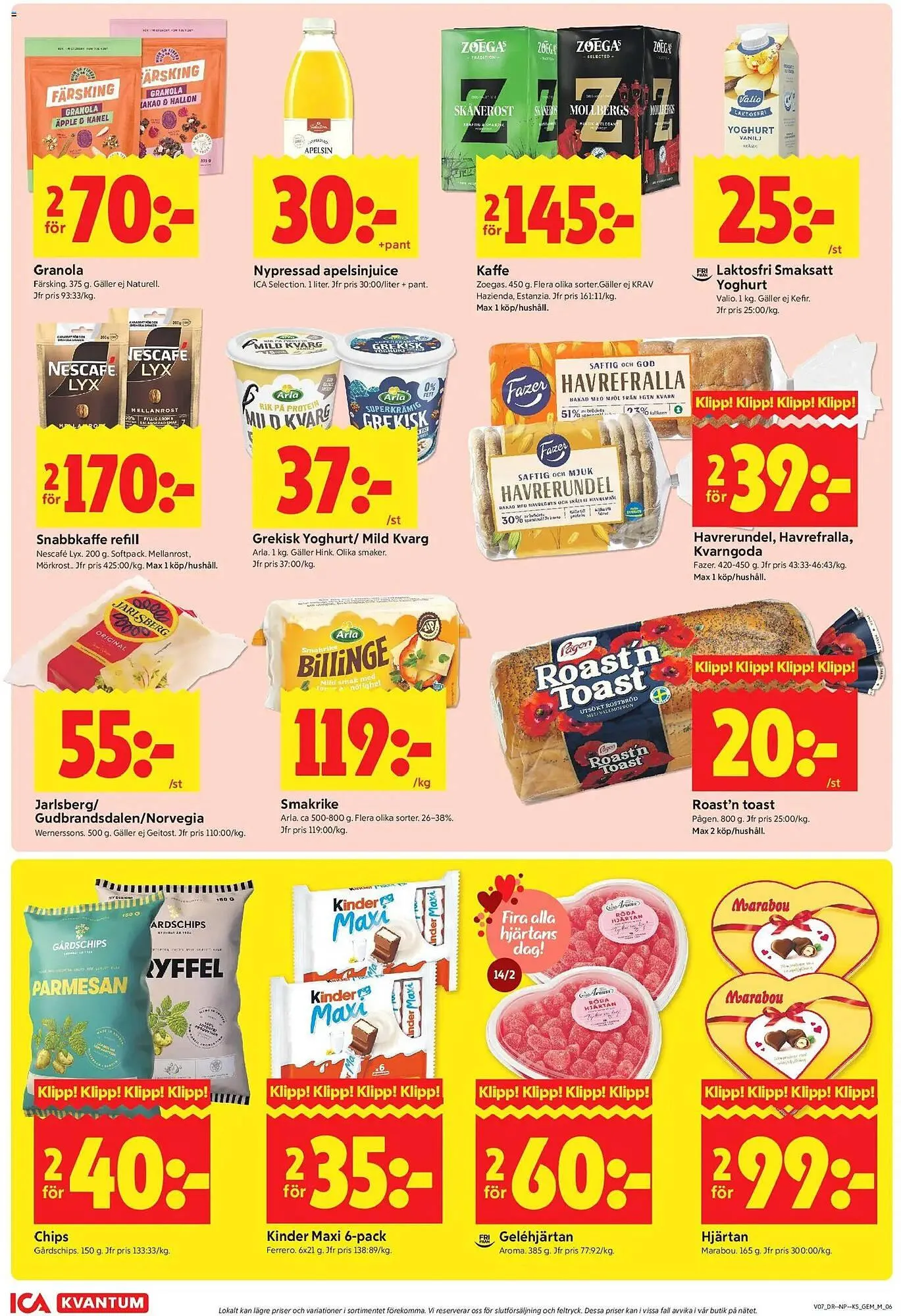 ICA Kvantum reklamblad från 9 februari till 15 februari 2026 - Reklamblad sidor 6