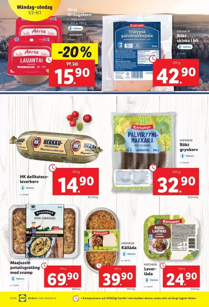 ERBJUDANDEN VECKA 6 från 3 februari till 9 februari 2025 - Reklamblad sidor 10