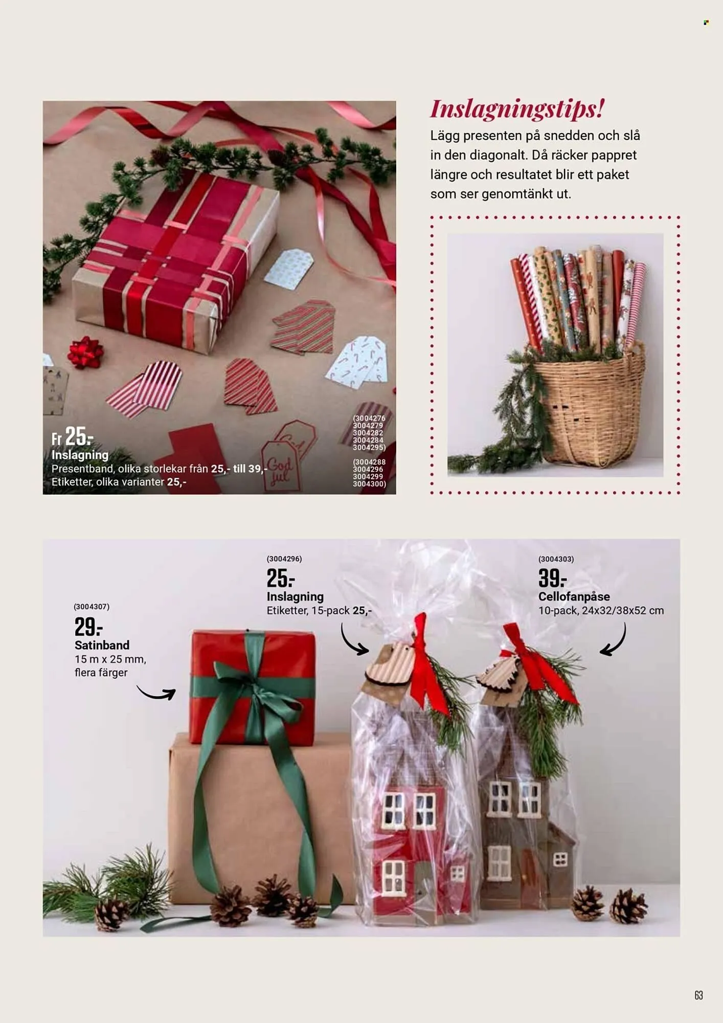 ÖoB annonsblad från 15 november till 23 november 2025 - Reklamblad sidor 63