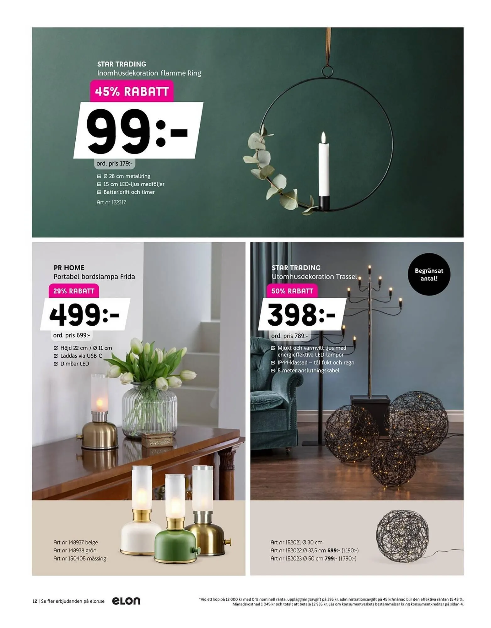 Elon reklamblad från 3 december till 23 december 2025 - Reklamblad sidor 12