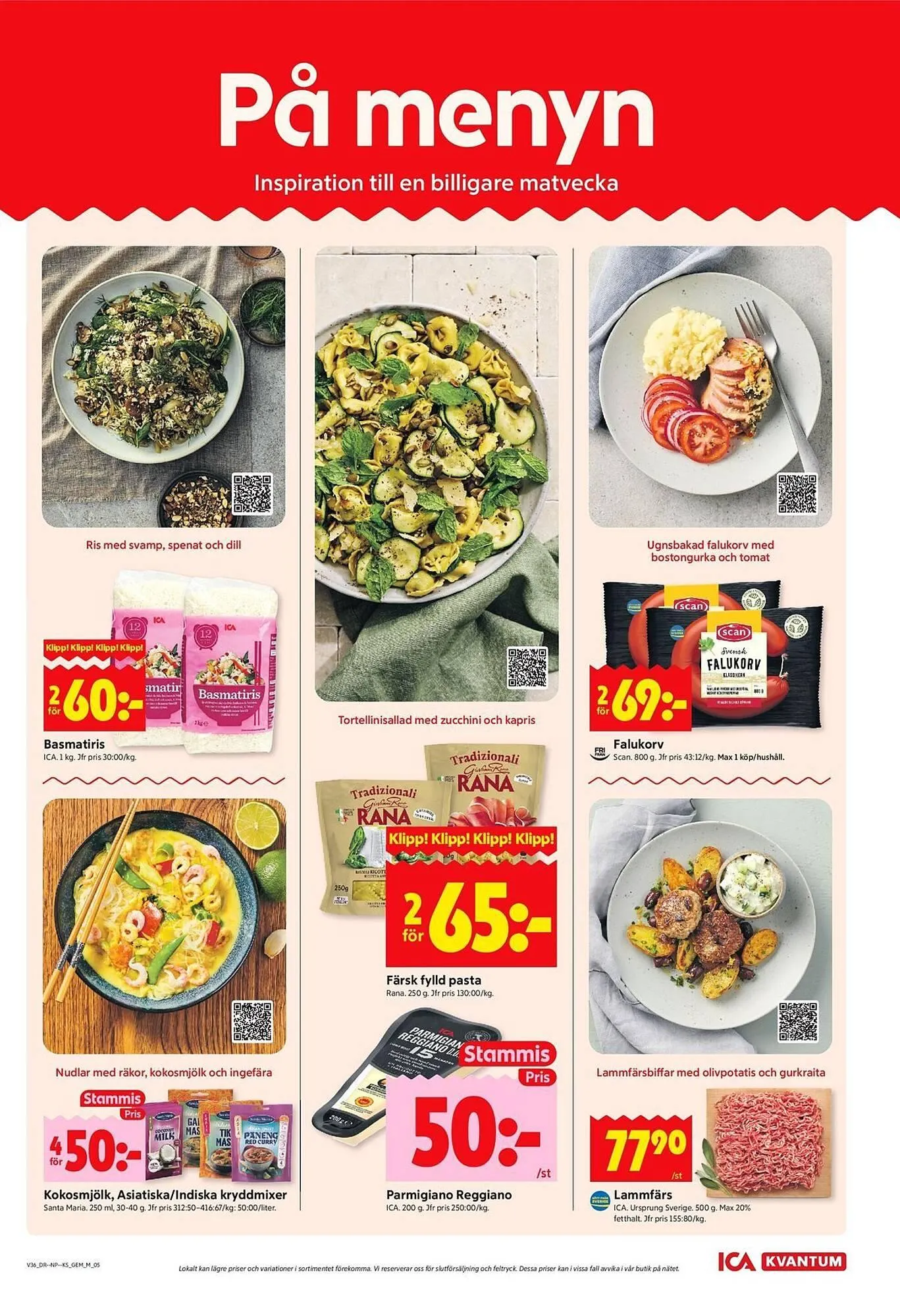 ICA Kvantum reklamblad från 1 september till 7 september 2025 - Reklamblad sidor 5