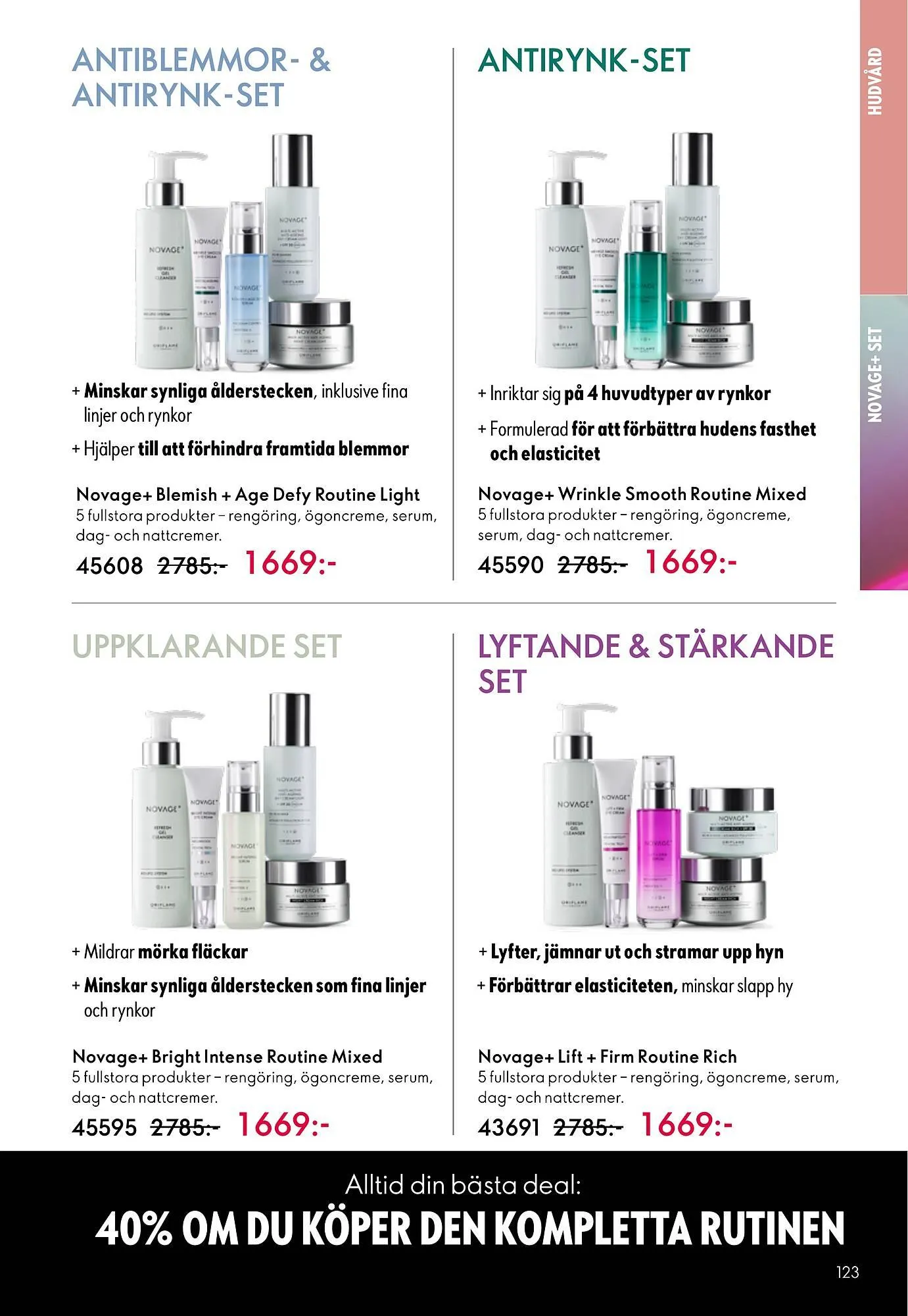 Oriflame reklamblad från 18 februari till 10 mars 2026 - Reklamblad sidor 123