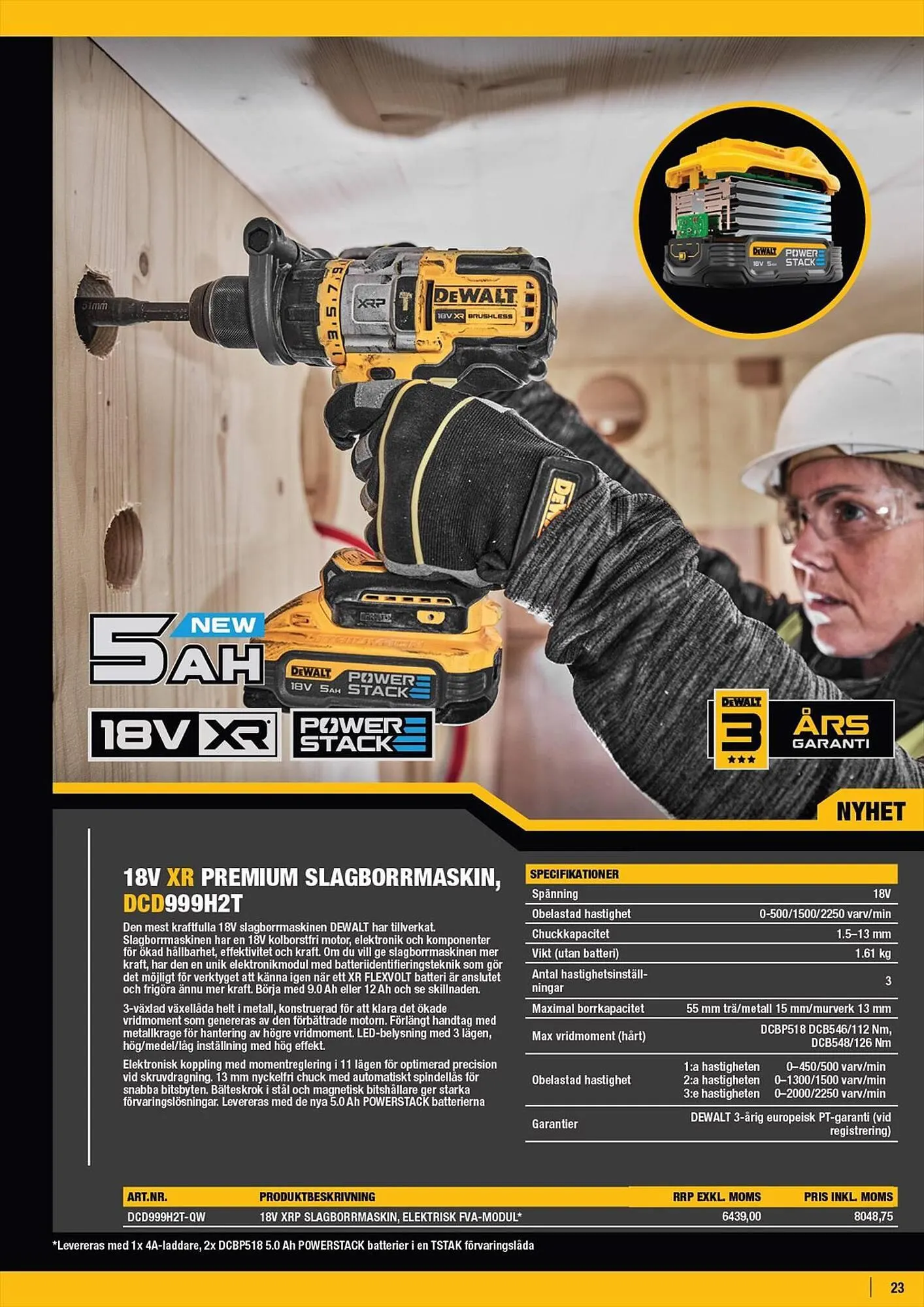 Dewalt reklamblad från 5 maj till 31 december 2023 - Reklamblad sidor 23
