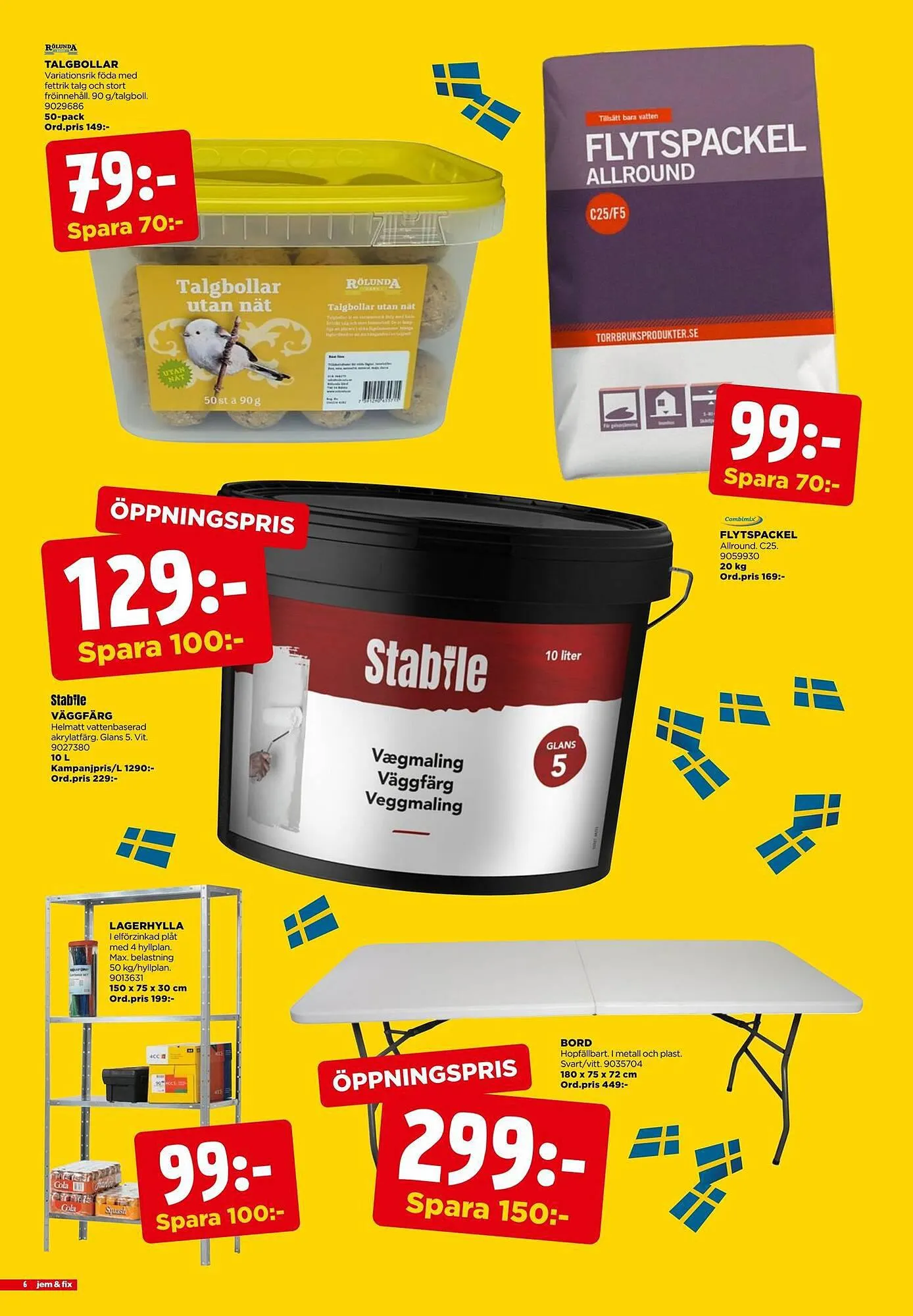 Jem&Fix reklamblad från 22 november till 26 november 2023 - Reklamblad sidor 6